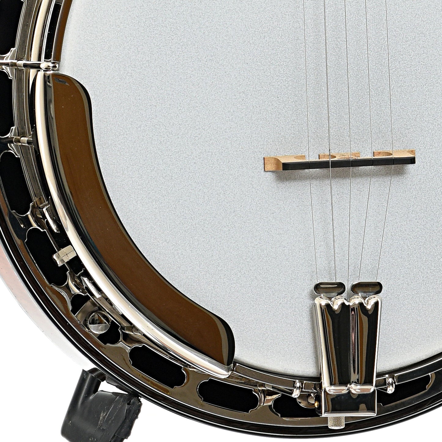 Capek Allegoria Nickel Resonator Banjo & Gigbag, Flame Maple