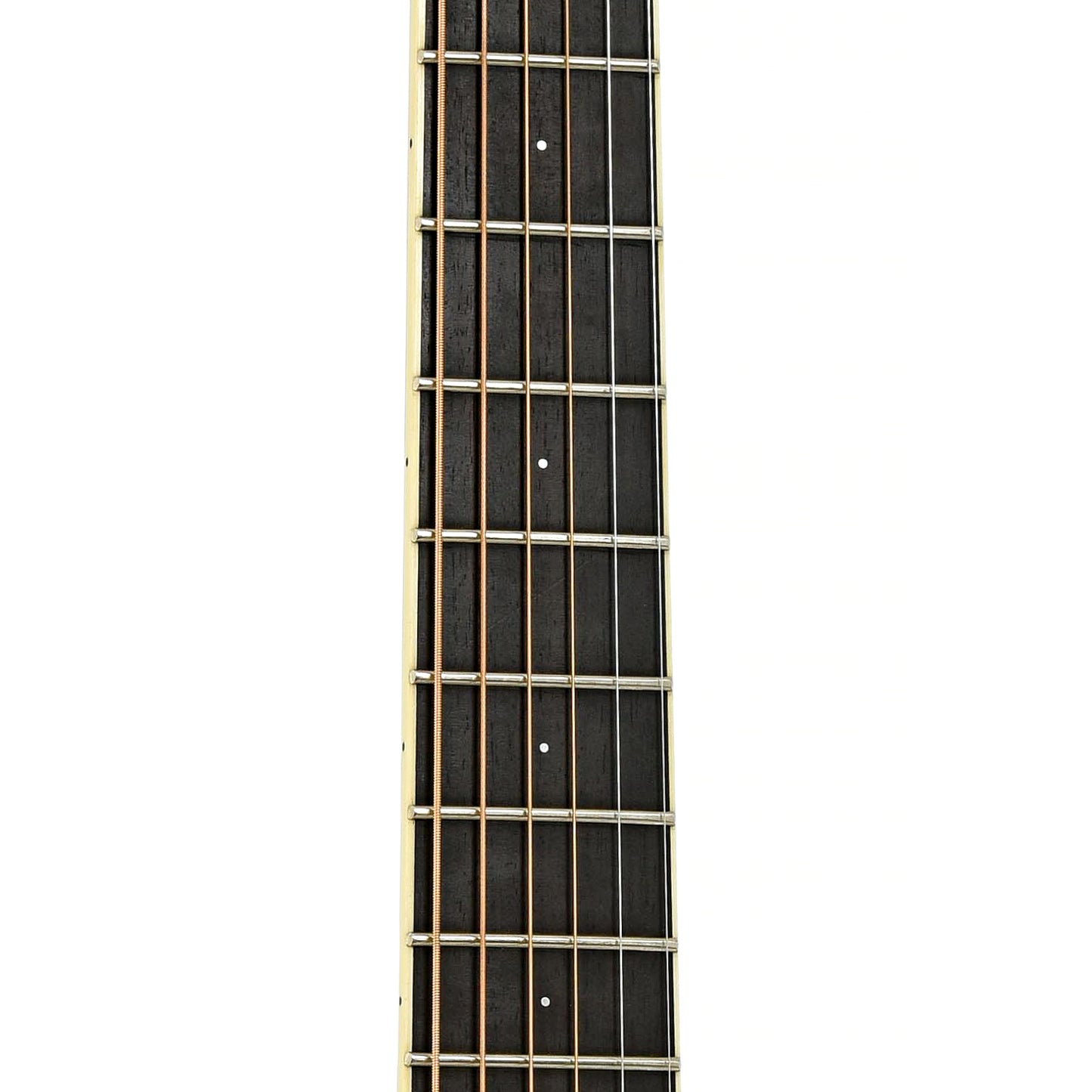 Fretboard of Larrivee P-09 Custom Brazilian Parlor Guitar 