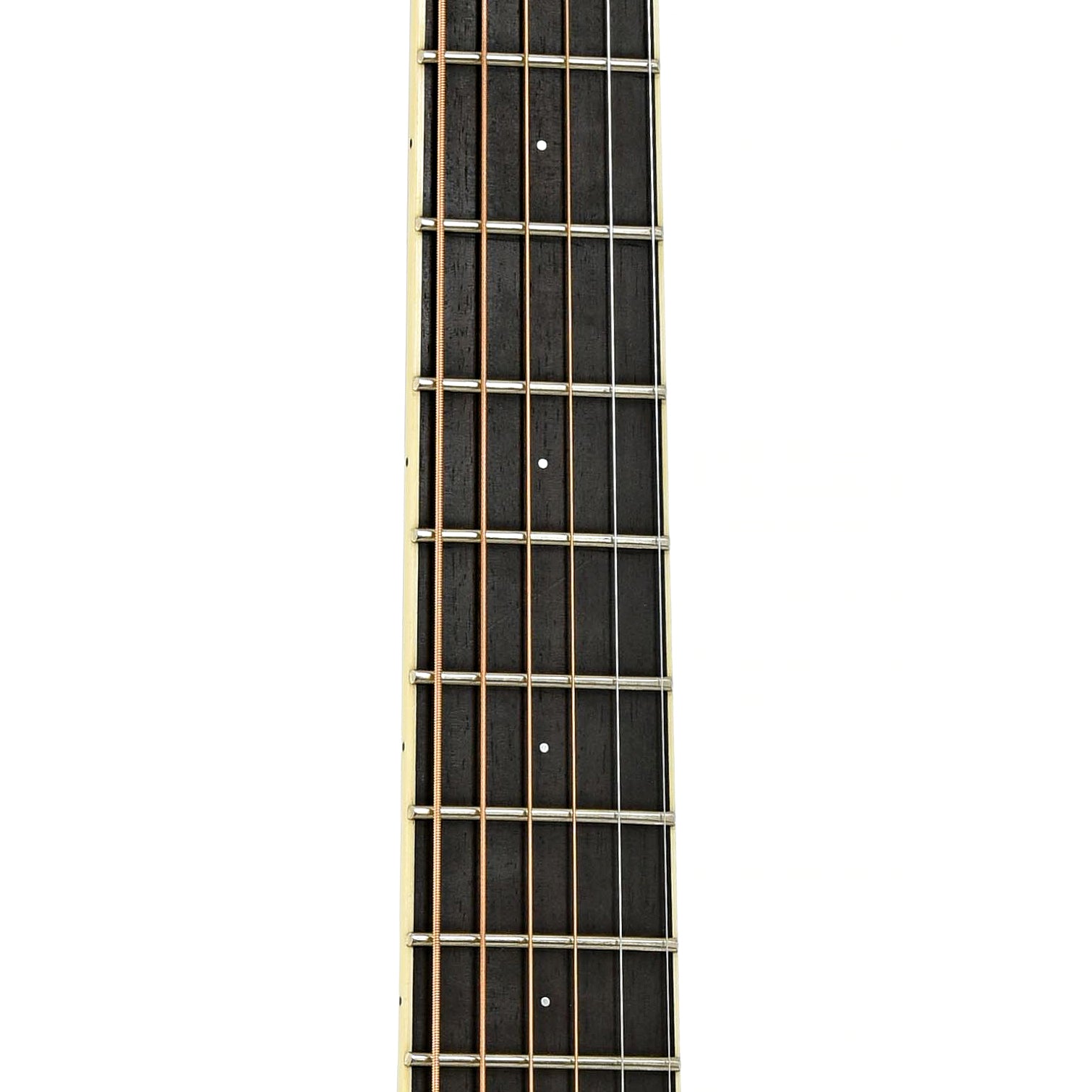 Fretboard of Larrivee P-09 Custom Brazilian Parlor Guitar 