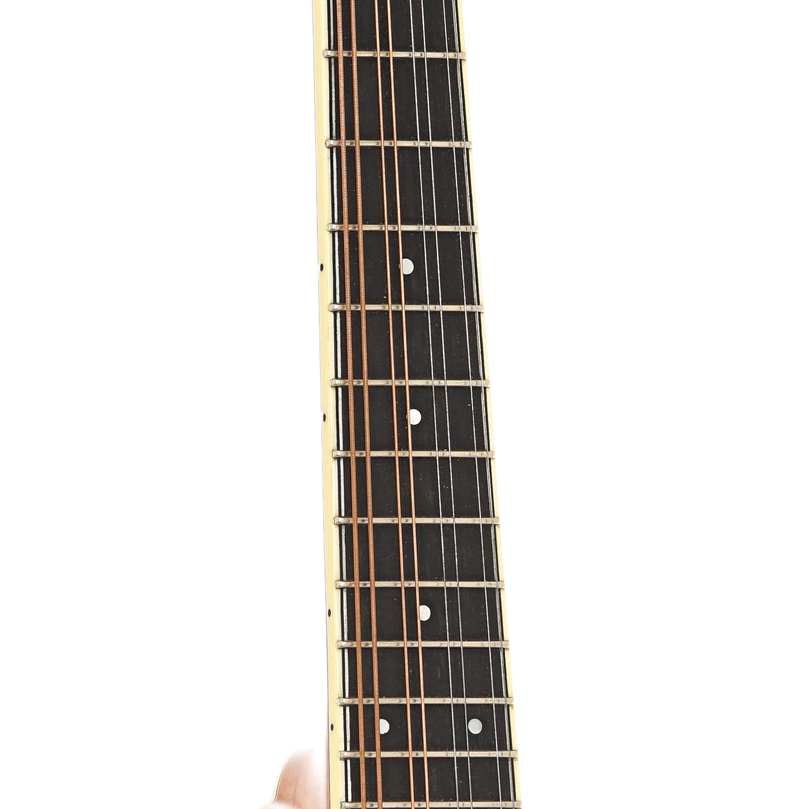 Fretboard of Bourgeois M5A Mandolin