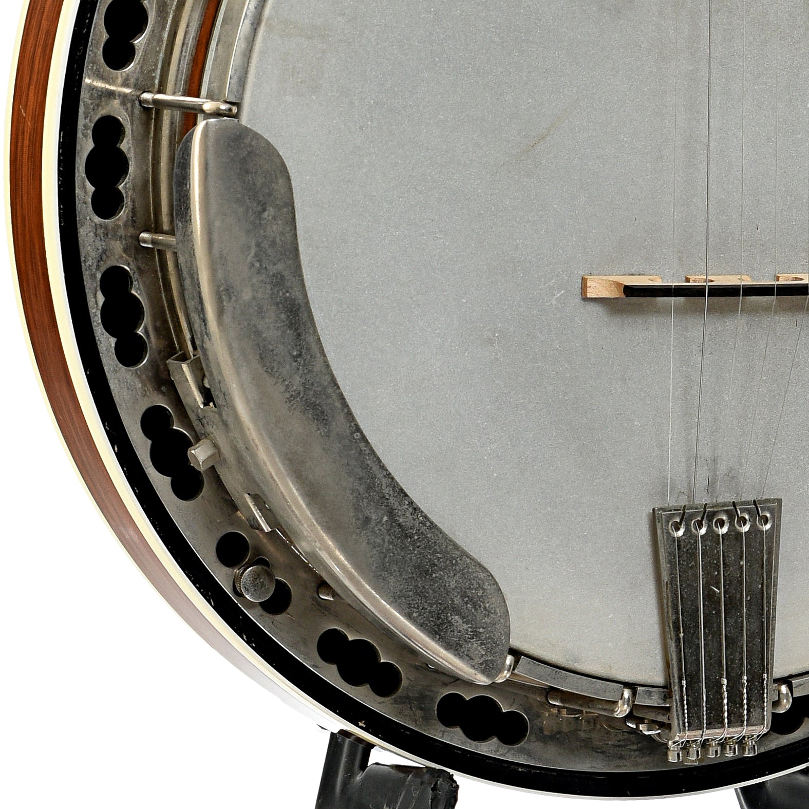 Armrest of Deering Deluxe Resonator Banjo