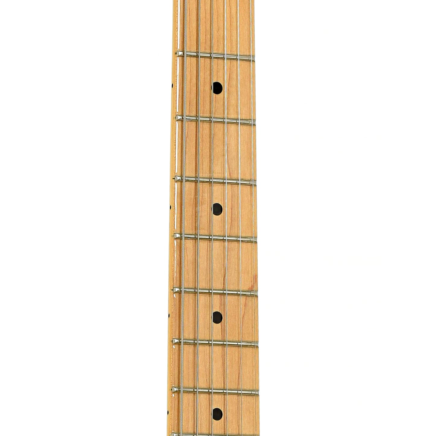 Fretboard of Fender FSR American Rustic Ash Stratocaster Electric Guitar