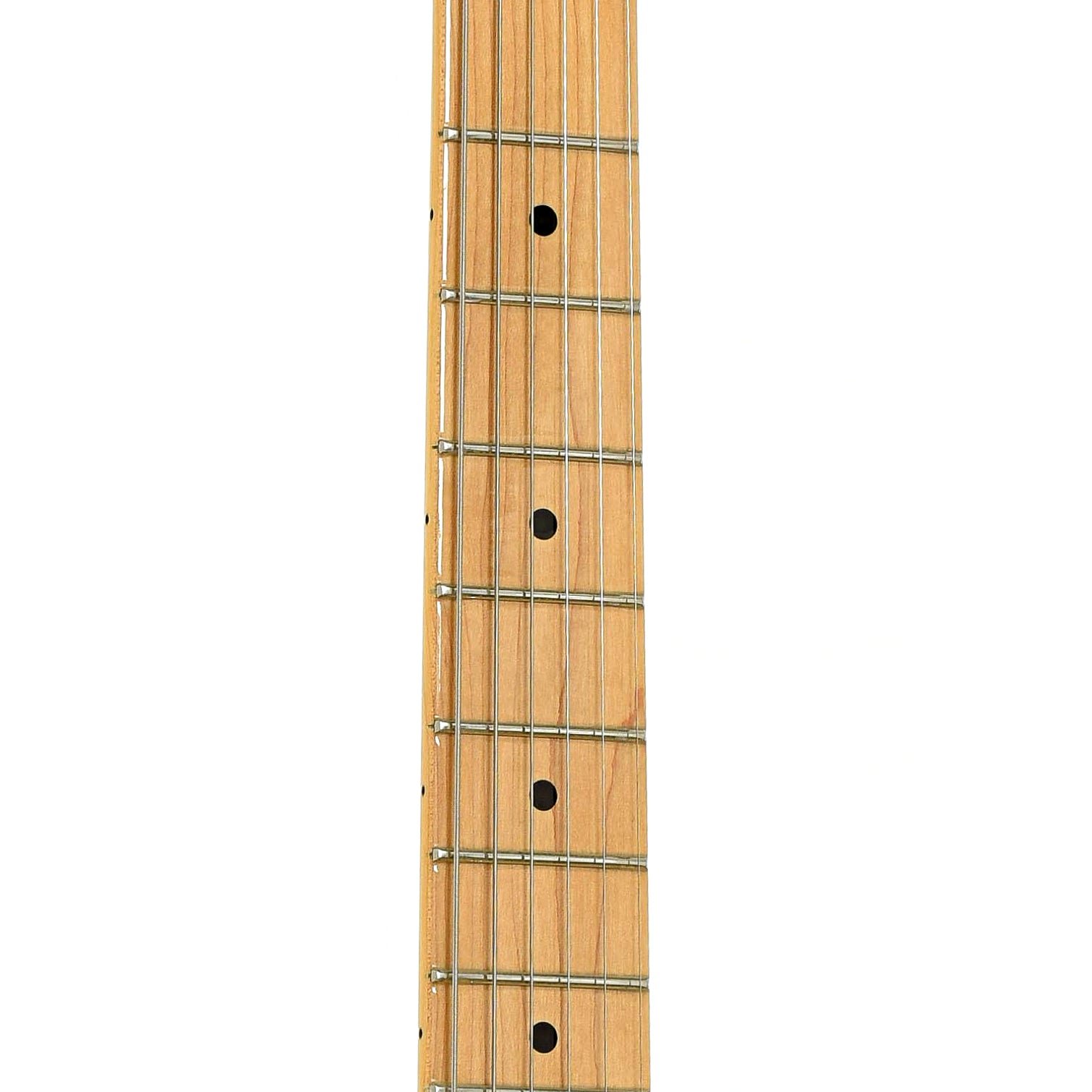 Fretboard of Fender FSR American Rustic Ash Stratocaster Electric Guitar