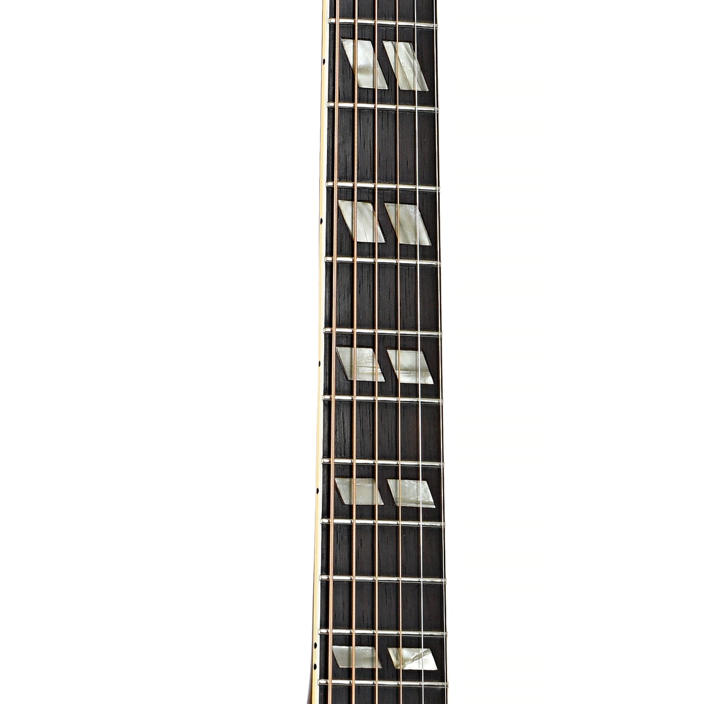 Fretboard of Gibson Country Western Acoustic Guitar (1955)