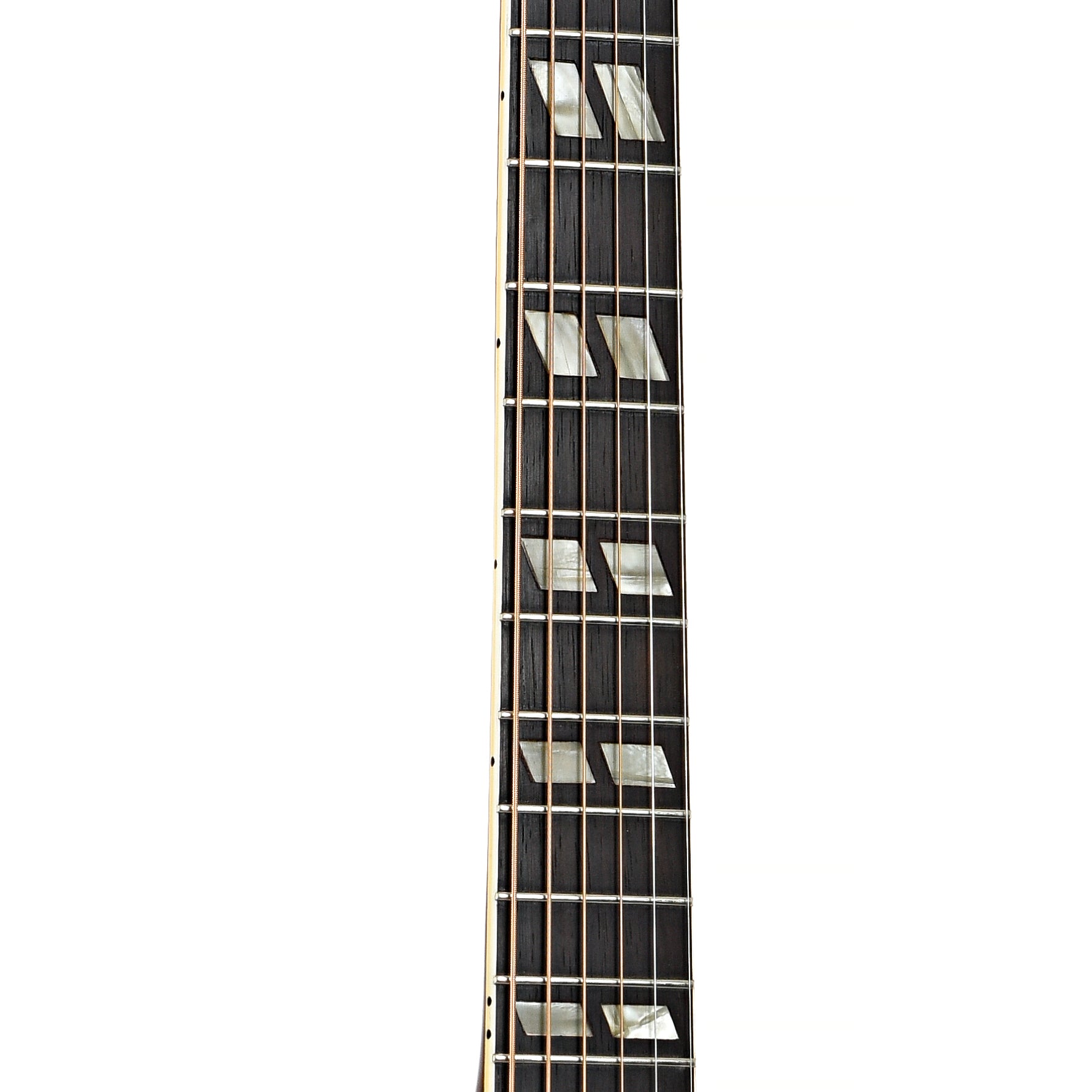 Fretboard of Gibson Country Western Acoustic Guitar (1955)