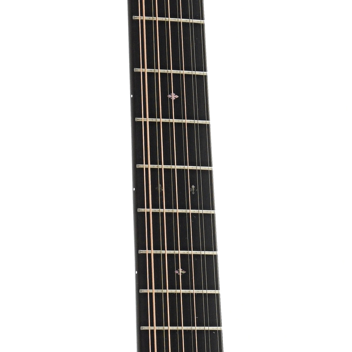 Fretboard of Martin HD12-28 12-String Guitar, 2024