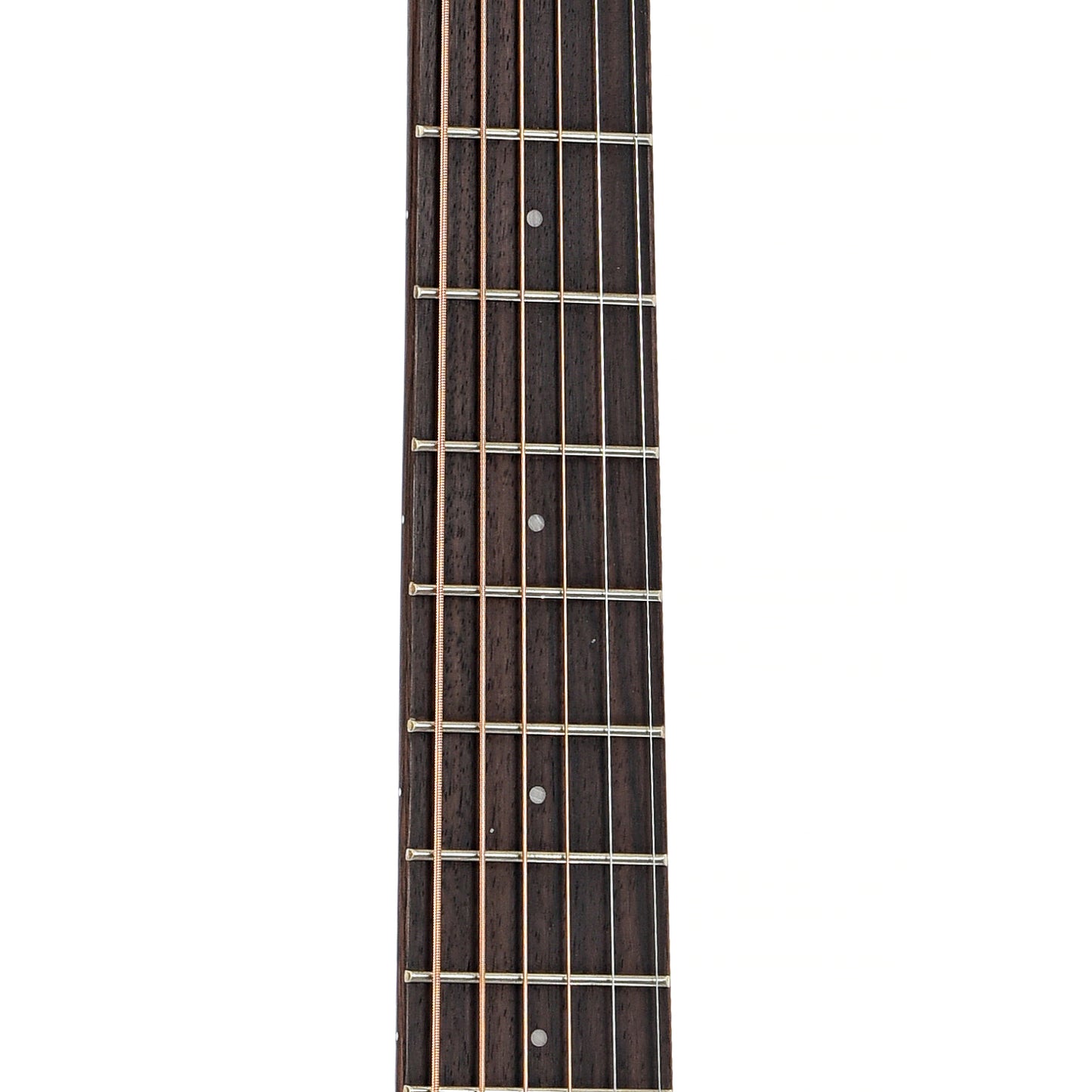 Fretboard of Guild Traveler Acoustic Guitar