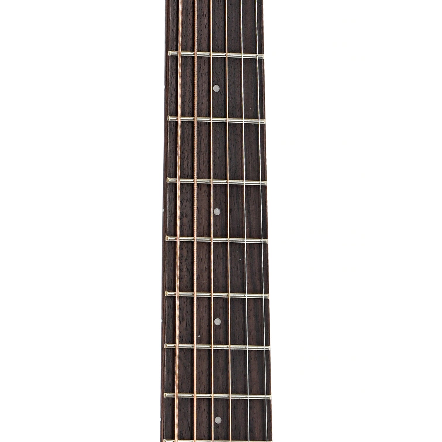 Fretboard of Guild Traveler Acoustic Guitar