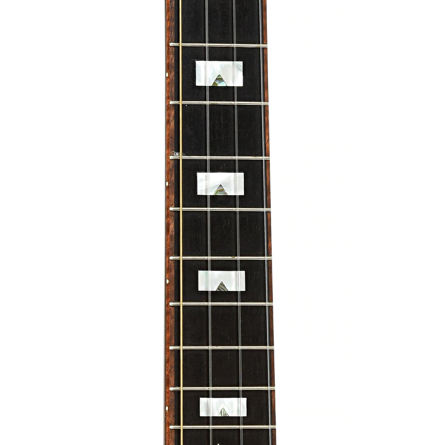 Fretboard of Talsma Custom Tenor Ukulele