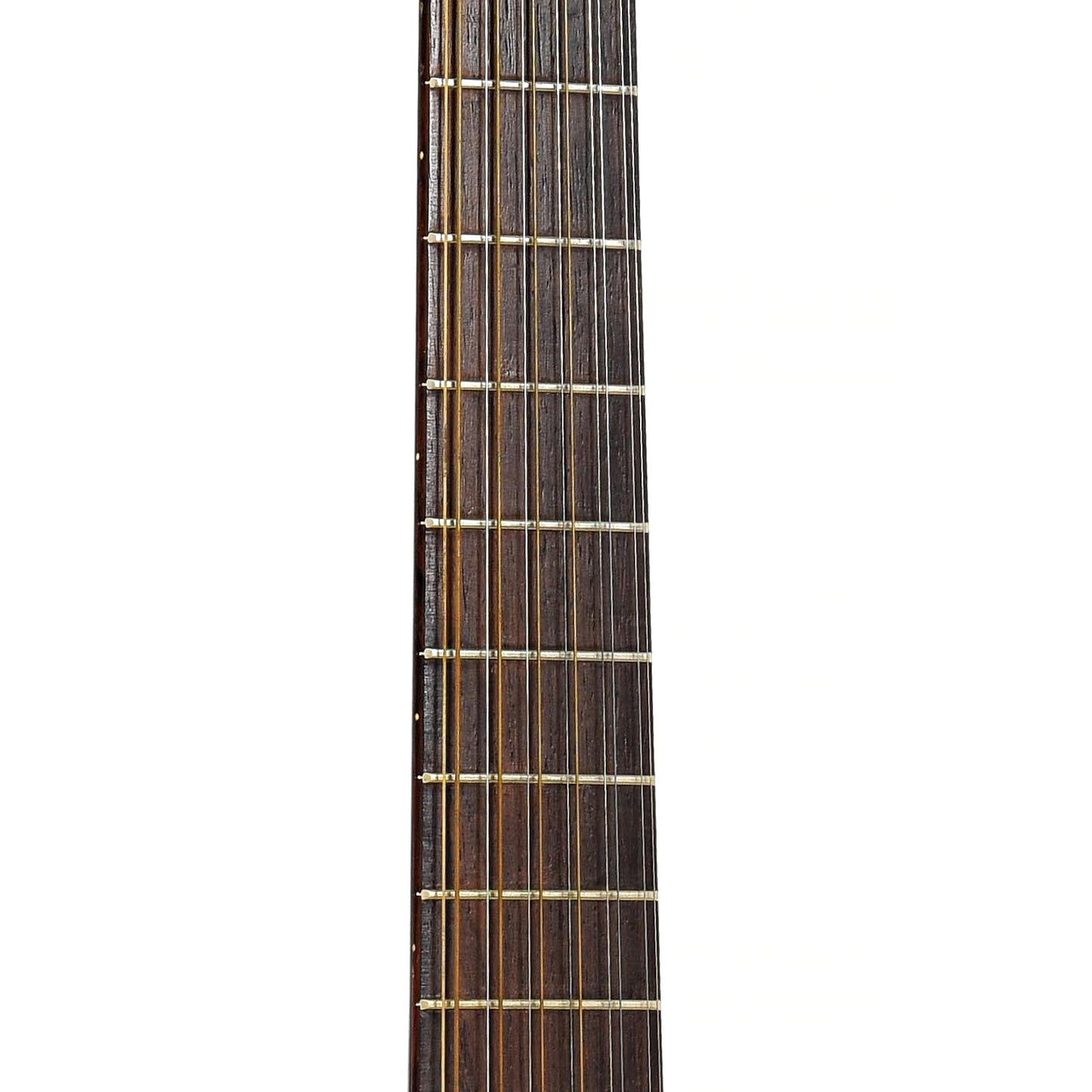 Fretboard of Guild D40-12 Bluegrass Jubilee 12-String Guitar 