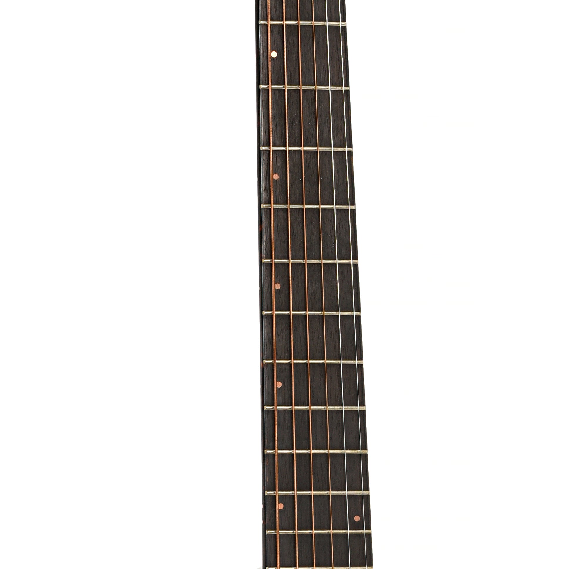 Fretboard of Breedlove Pursuit Exotic S Concert Blue Eyes CE Myrtlewood-Myrtlewood Acoustic-Electric 