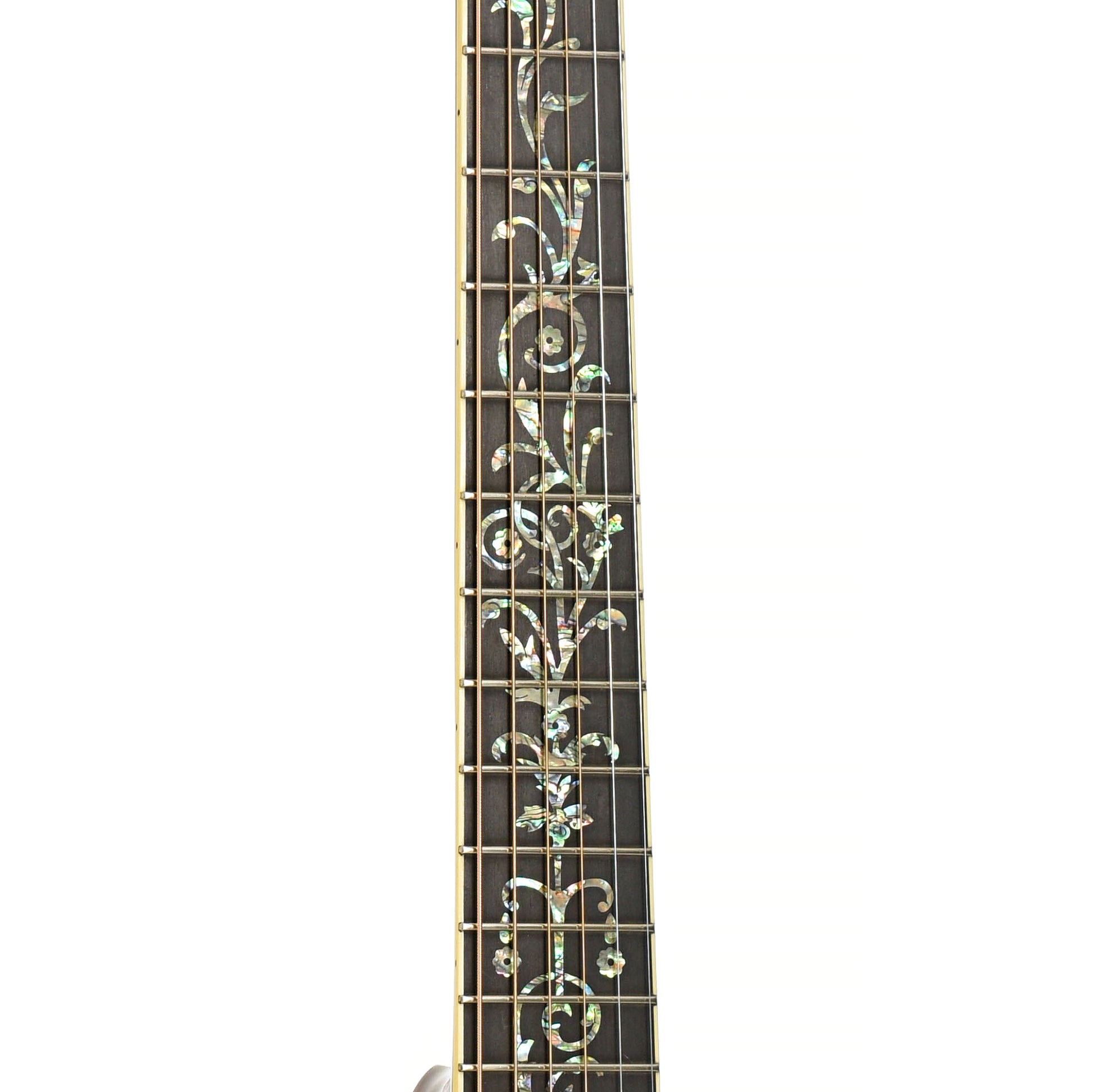 Fretboard of Martin D-28 / 45 Custom Conversion Acoustic Guitar (1966/2010)