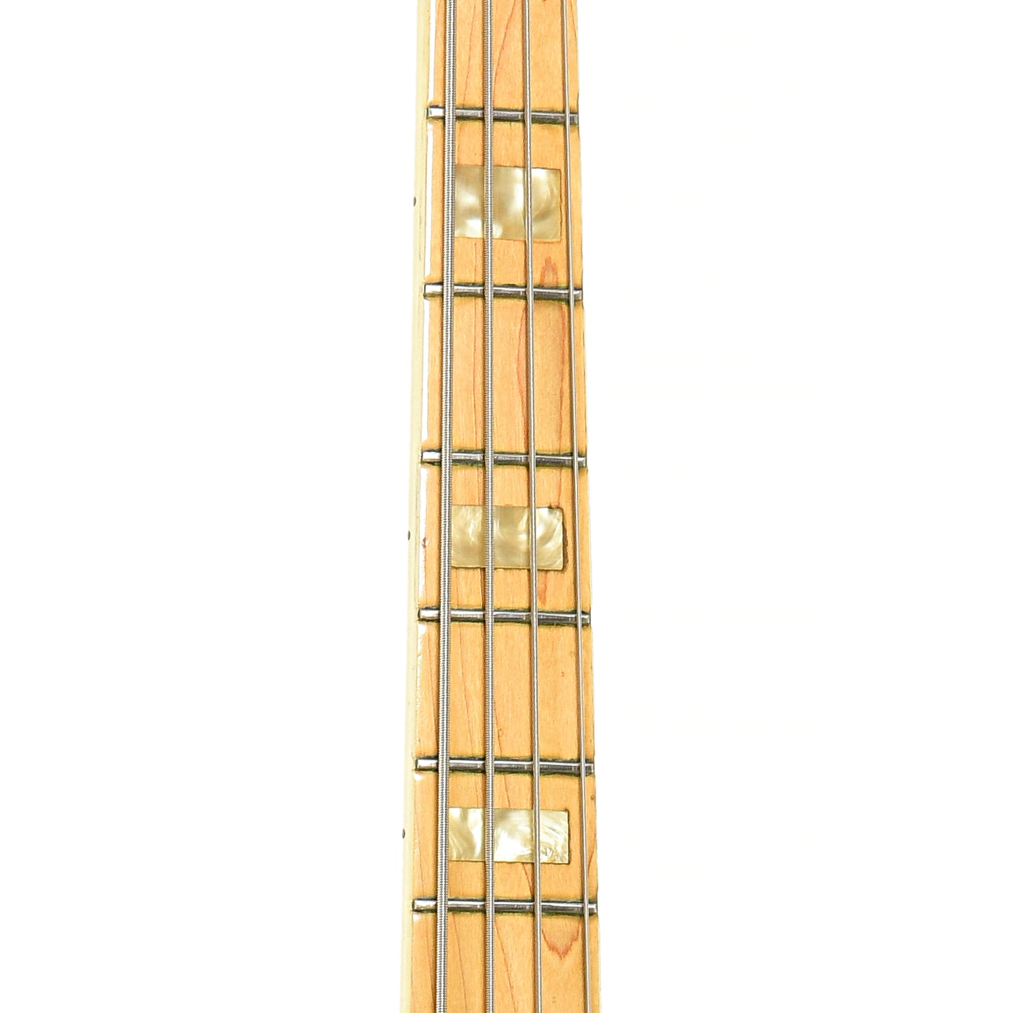 Fretboard of Fender Jazz Bass