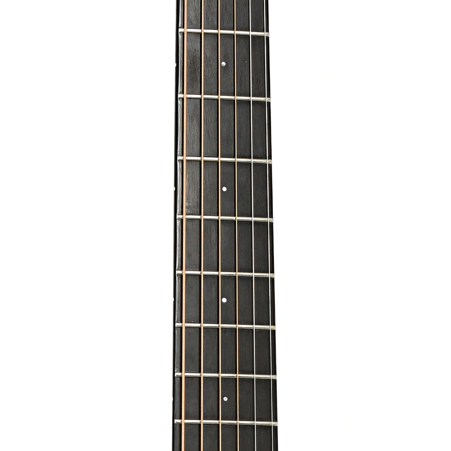 Fretboard of Santa Cruz VJ Acoustic Guitar