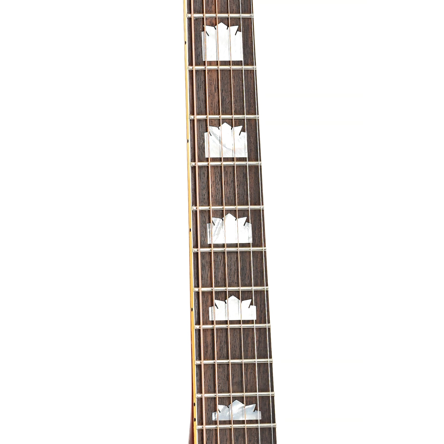 Fretboard of Gibson J-200 Artist