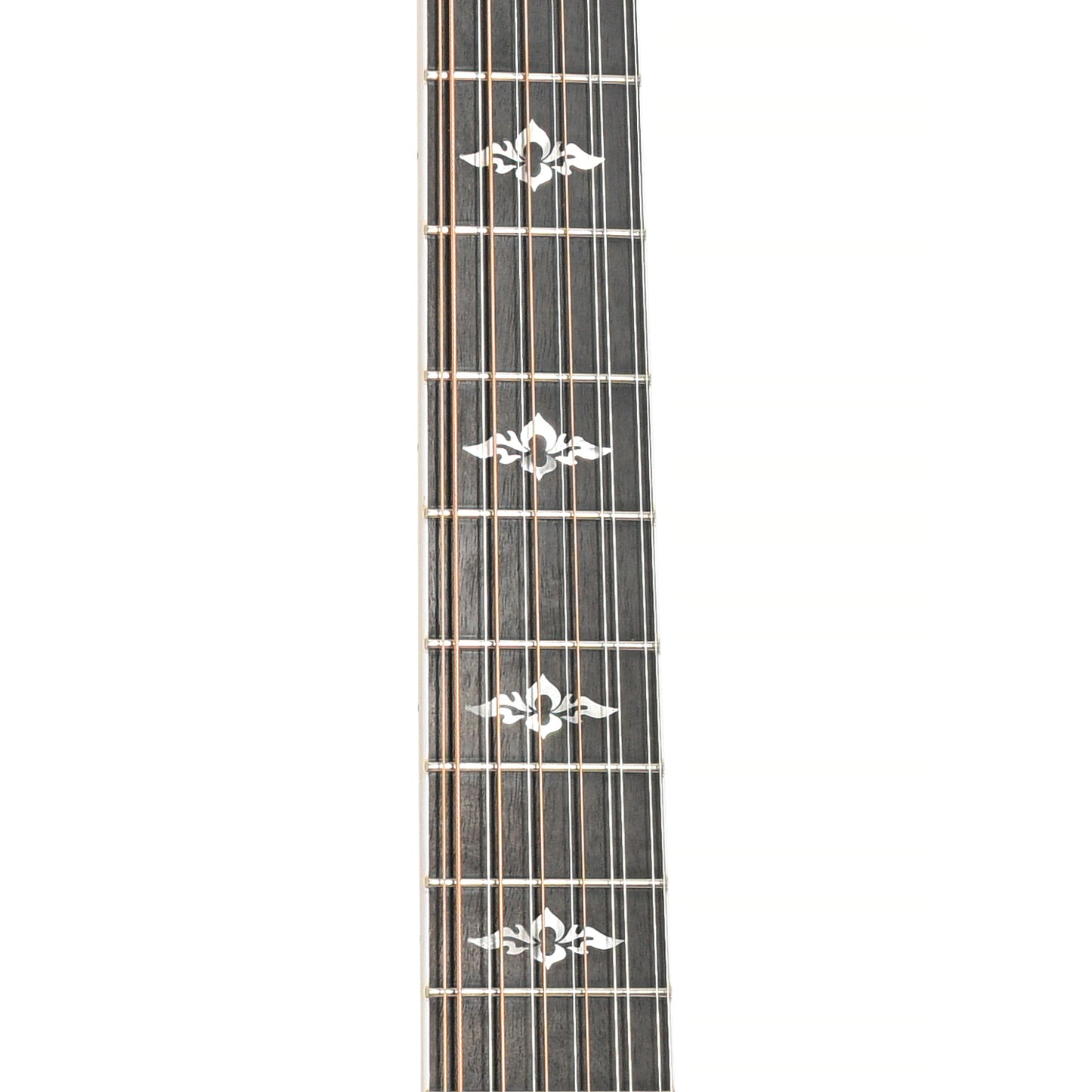 Fretboard of Taylor 854-CE 12-String Guitar