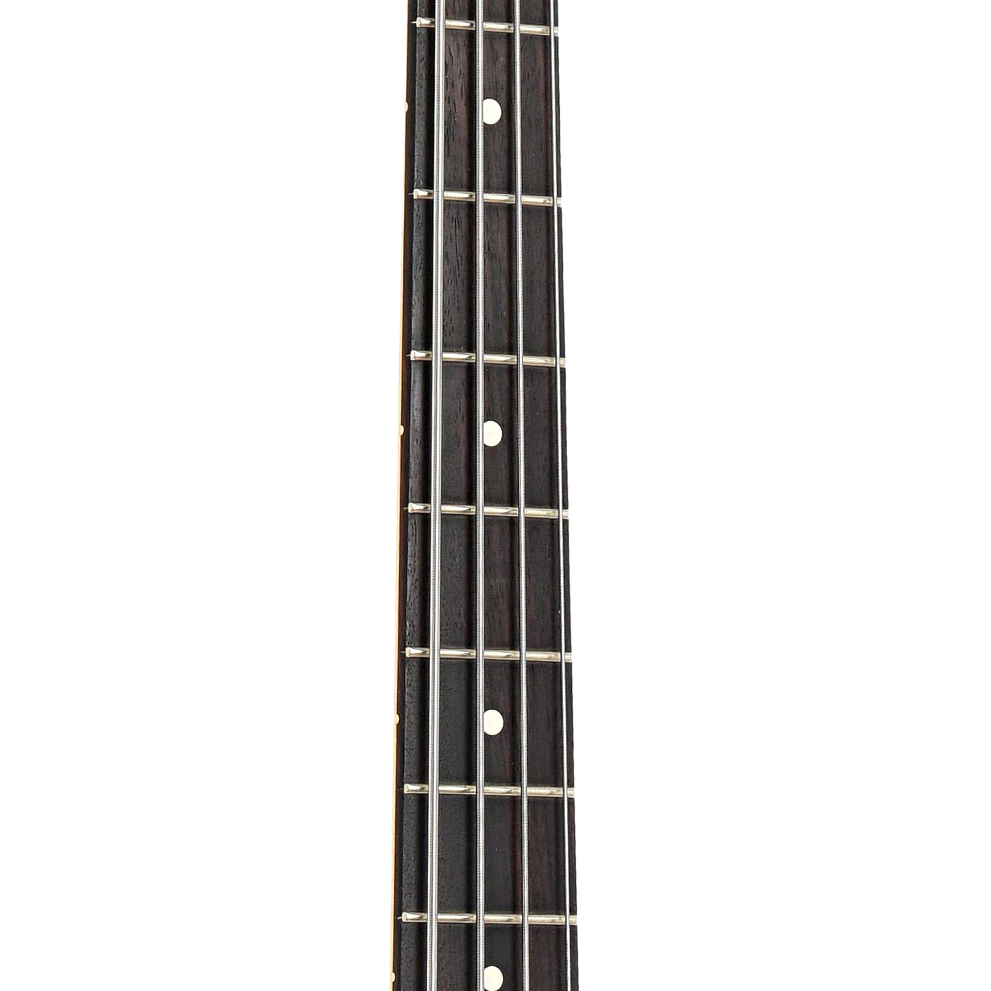 Fretboard of Fender Highway One Jazz Bass