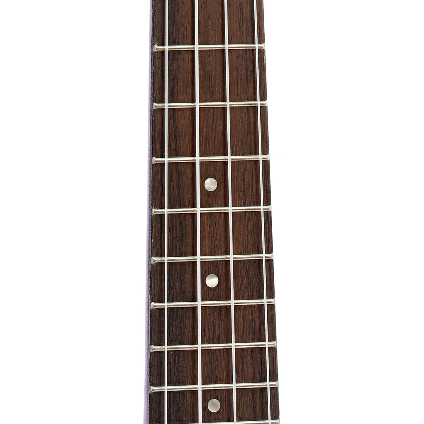 Fretboard of Ohana SK-10 Soprano Ukulele, Purple