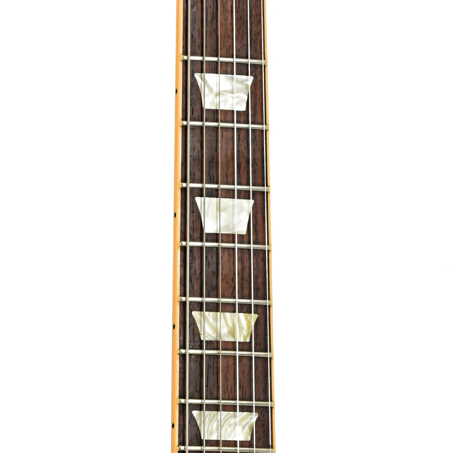 Fretboard of Gibson Les Paul Traditional Plus Electric Guitar 