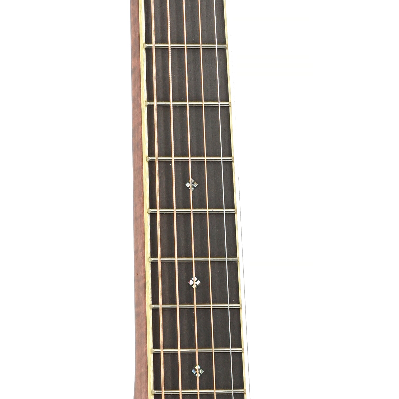 Fretboard of  Scheerhorn Maple R Custom Squareneck Resonator Guitar