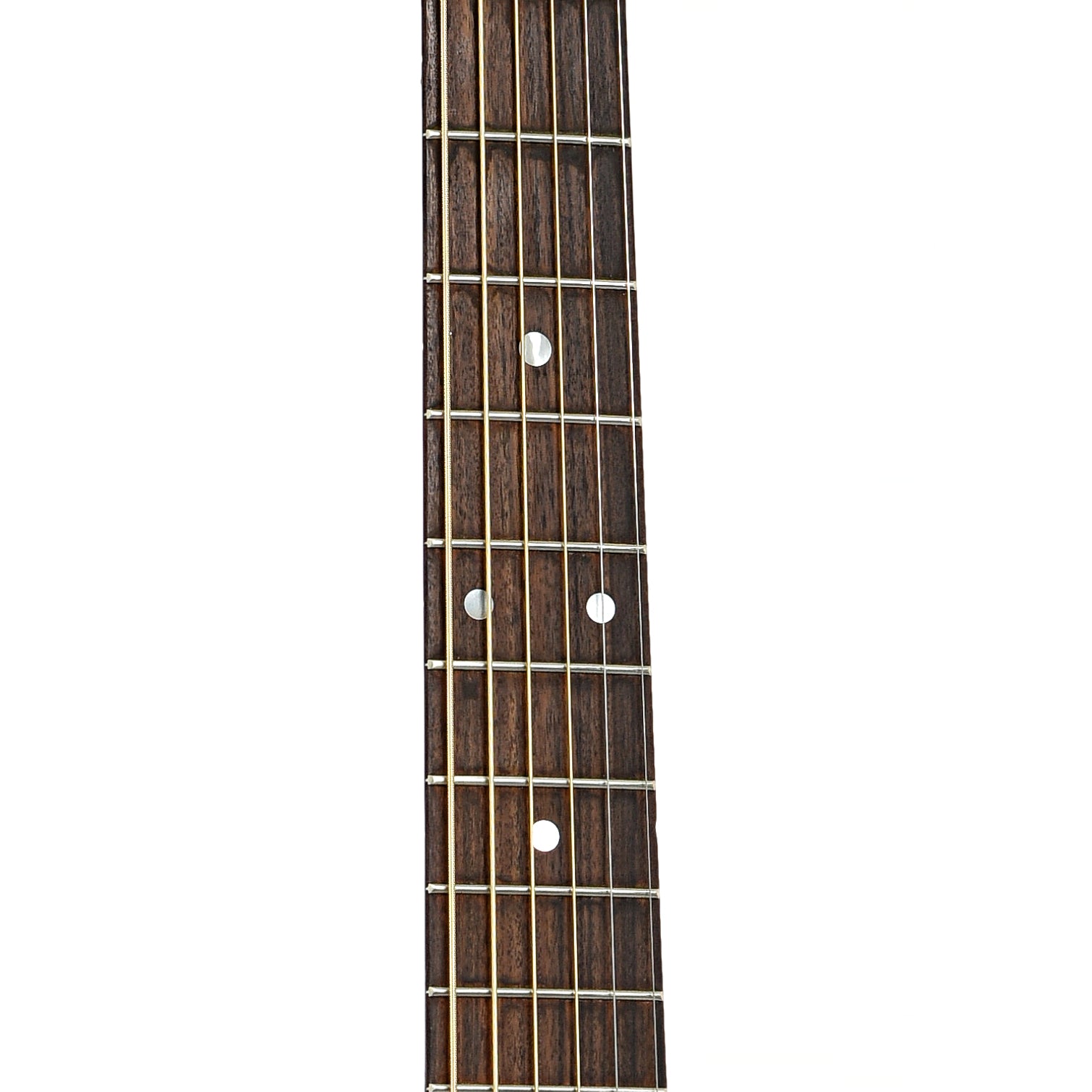 Fretboard of Martin DM Acoustic Guitar