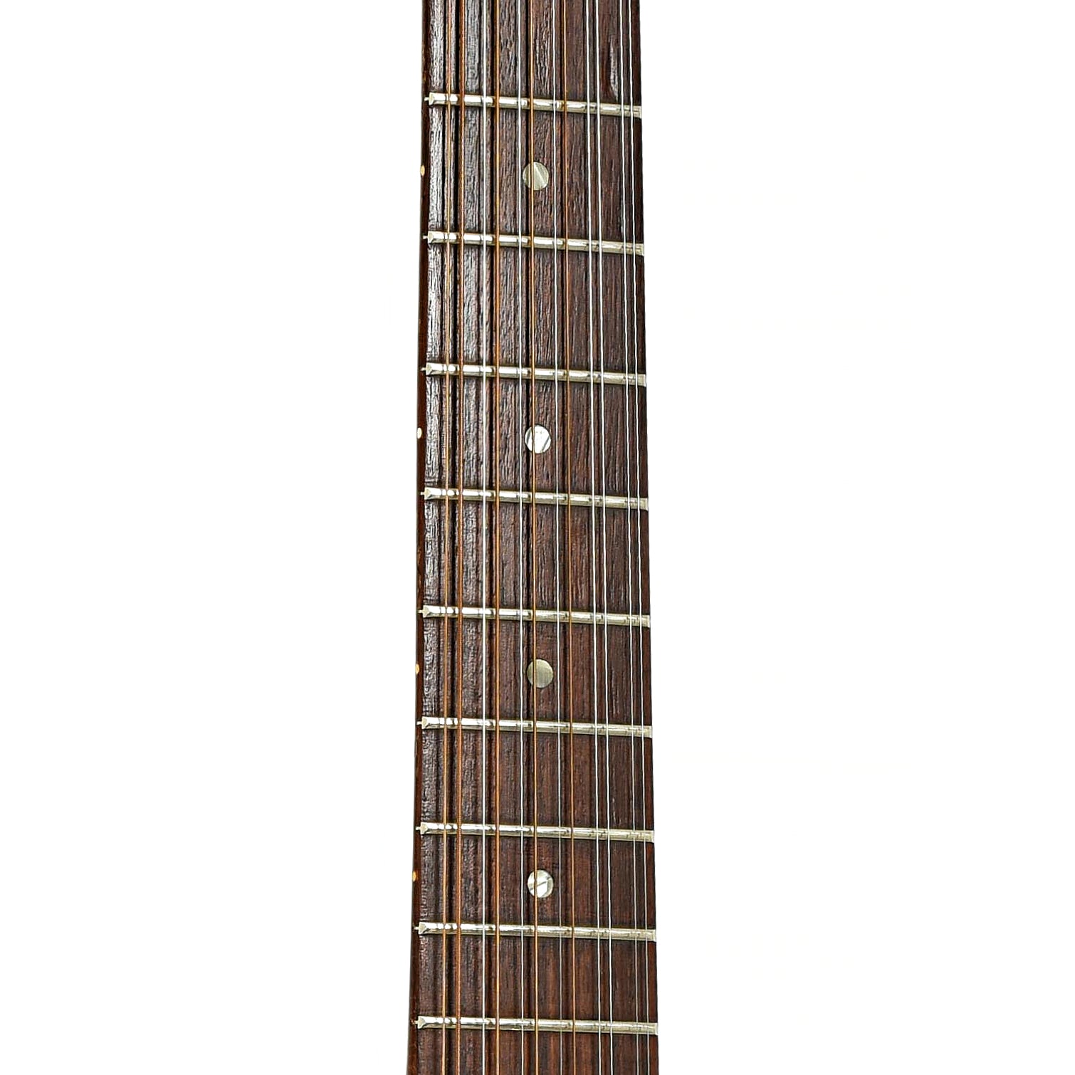 Fretboard of Gibson B-25-12  12-String Acoustic Guitar