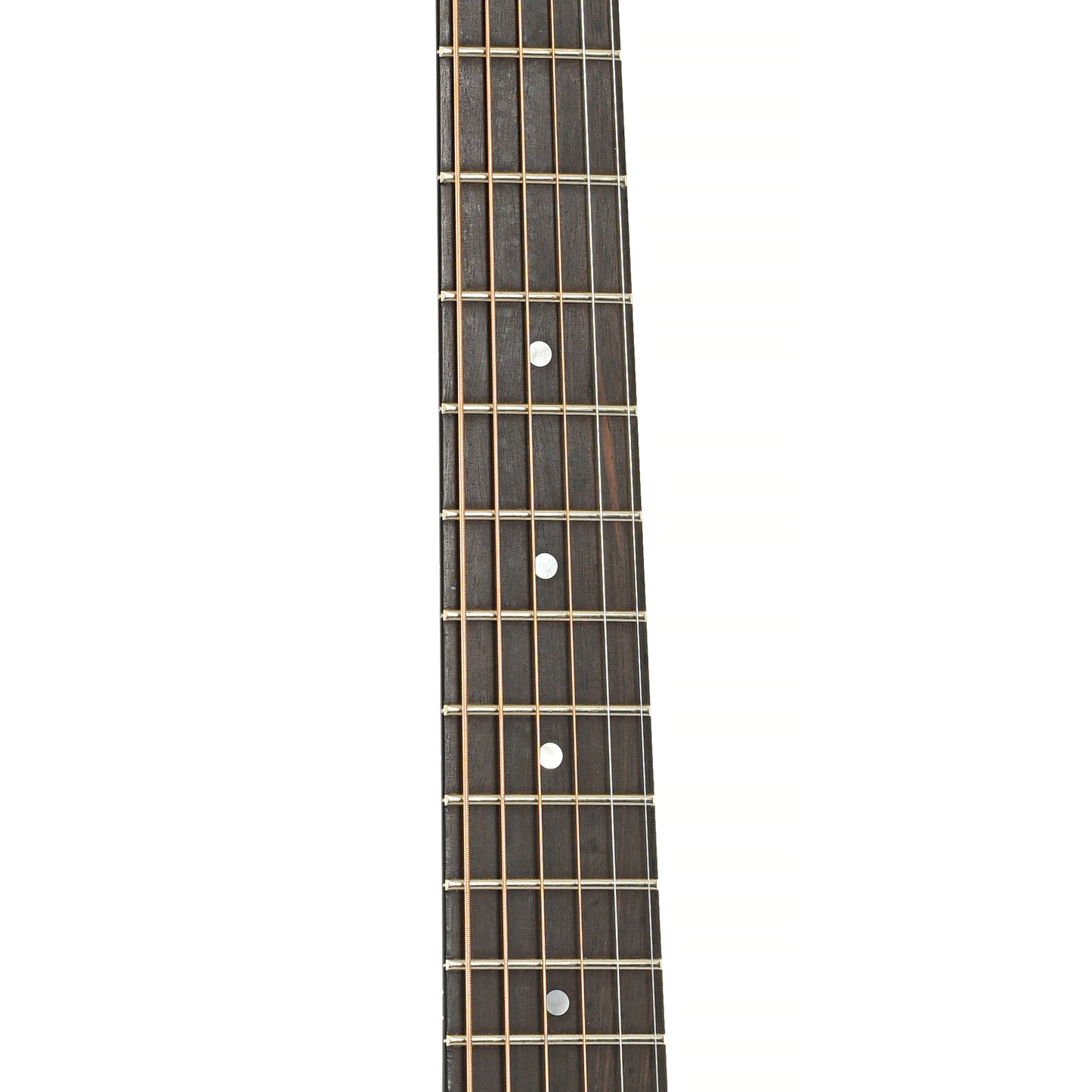 Fretboard of National Ivory NRP 14 Roundneck Resonator Guitar (2016)