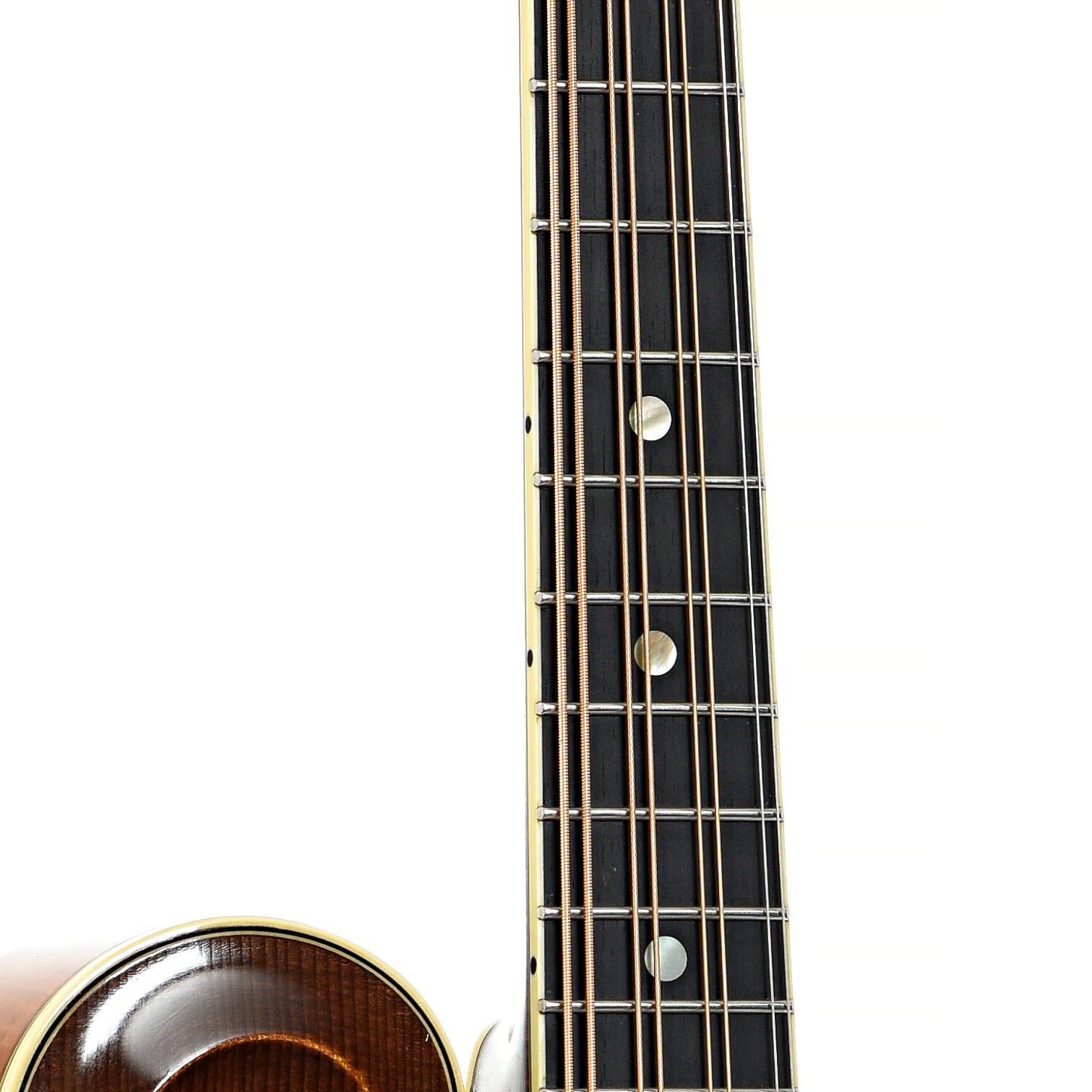 Fretboard of Poe PH-5 Mandola