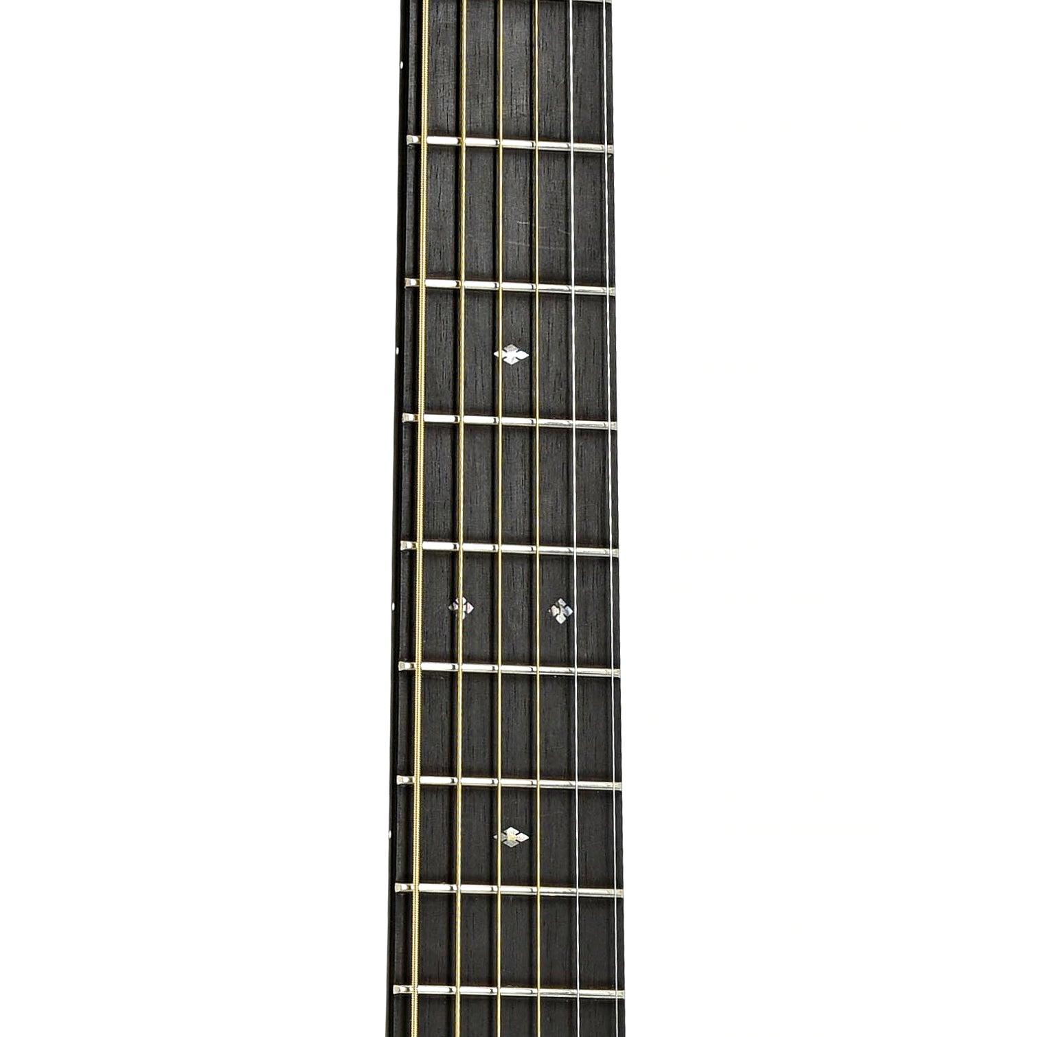 Fretboard of Martin HD-28 Amberburst Acoustic Guitar 