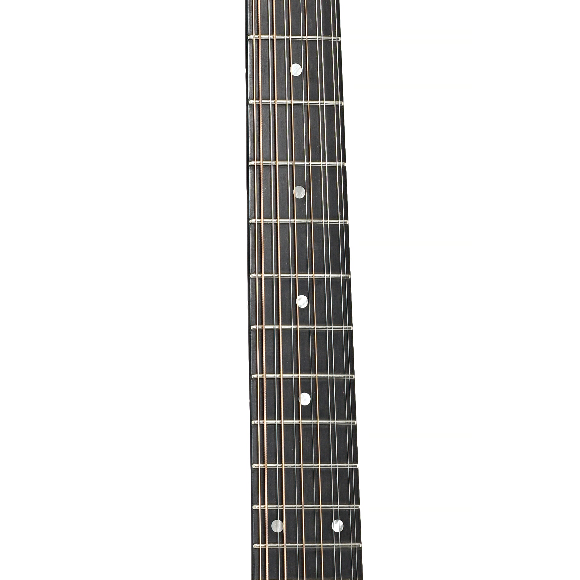 Fretboard of Taylor 555 12-String Acoustic Guitar (1990)