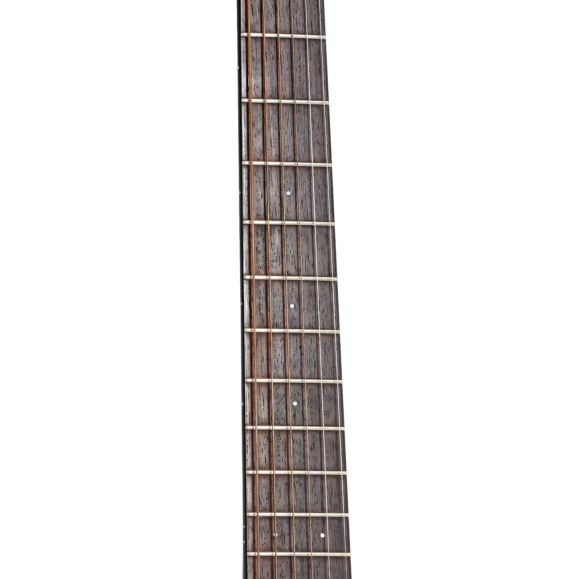 Fretboard of Breedlove Pursuit Concert CE Acoustic Guitar