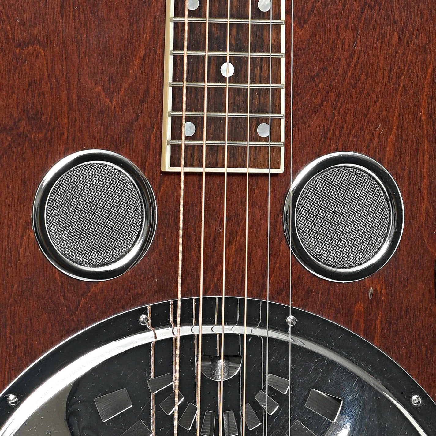 Beard Vintage R Cherry Squareneck Resonator Guitar (c.2007)