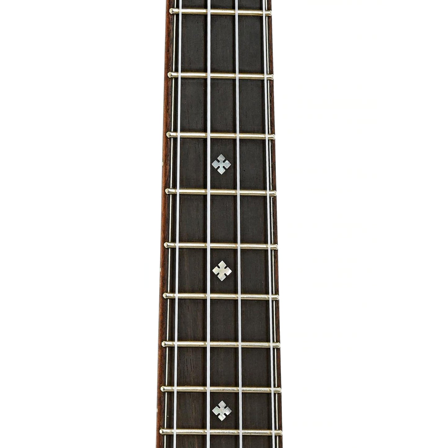 Fretboard of Sumi Beli tenor ukulele