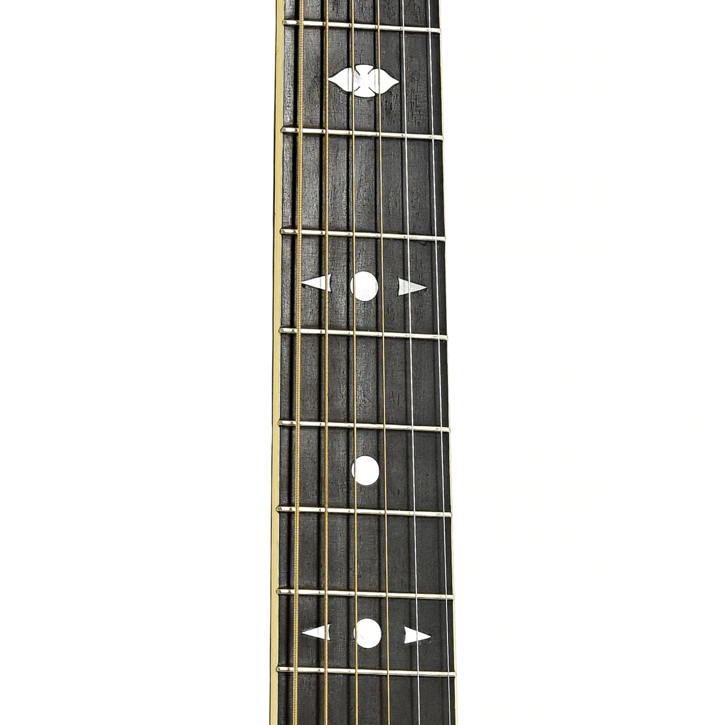 Fretboard of Bruno Parlor Acoustic Guitar 