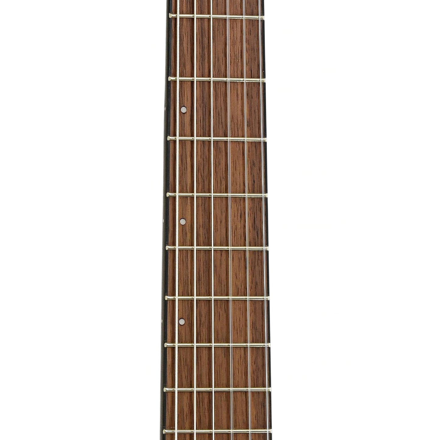 Fretboard of Ibanez FRH10N Acoustic-Electric Nylon String Guitar, Natural Flat