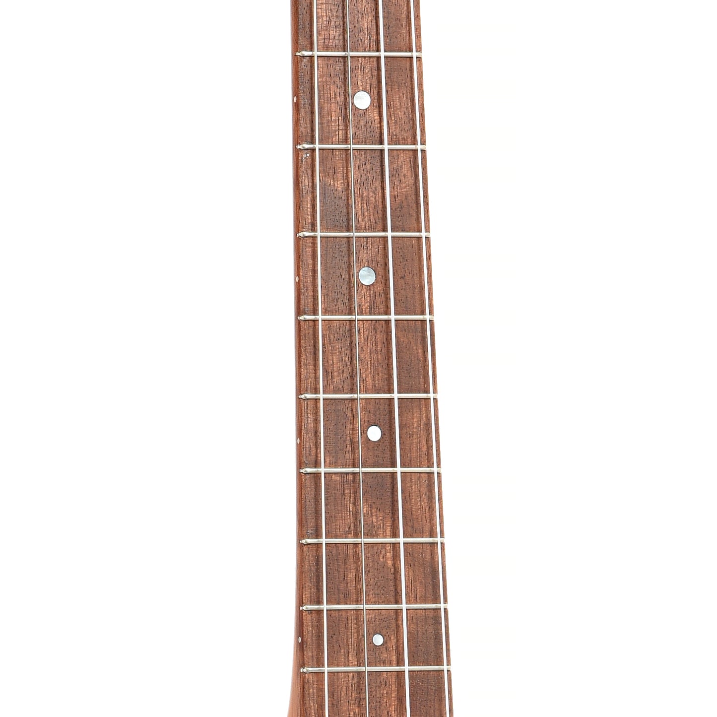 Fretboard of Zimnicki Baritone Ukulele Port Oxford and Myrtle