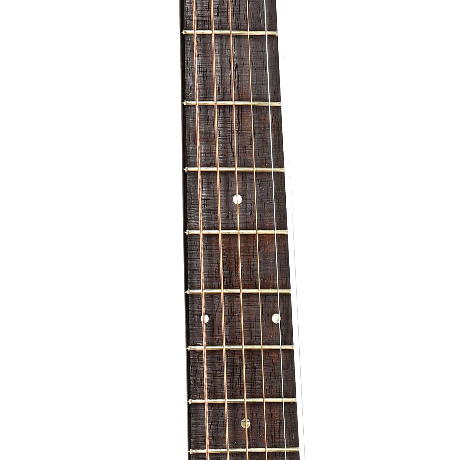 Fretboard of Regal Model 19 Angelus Resonator Guitar