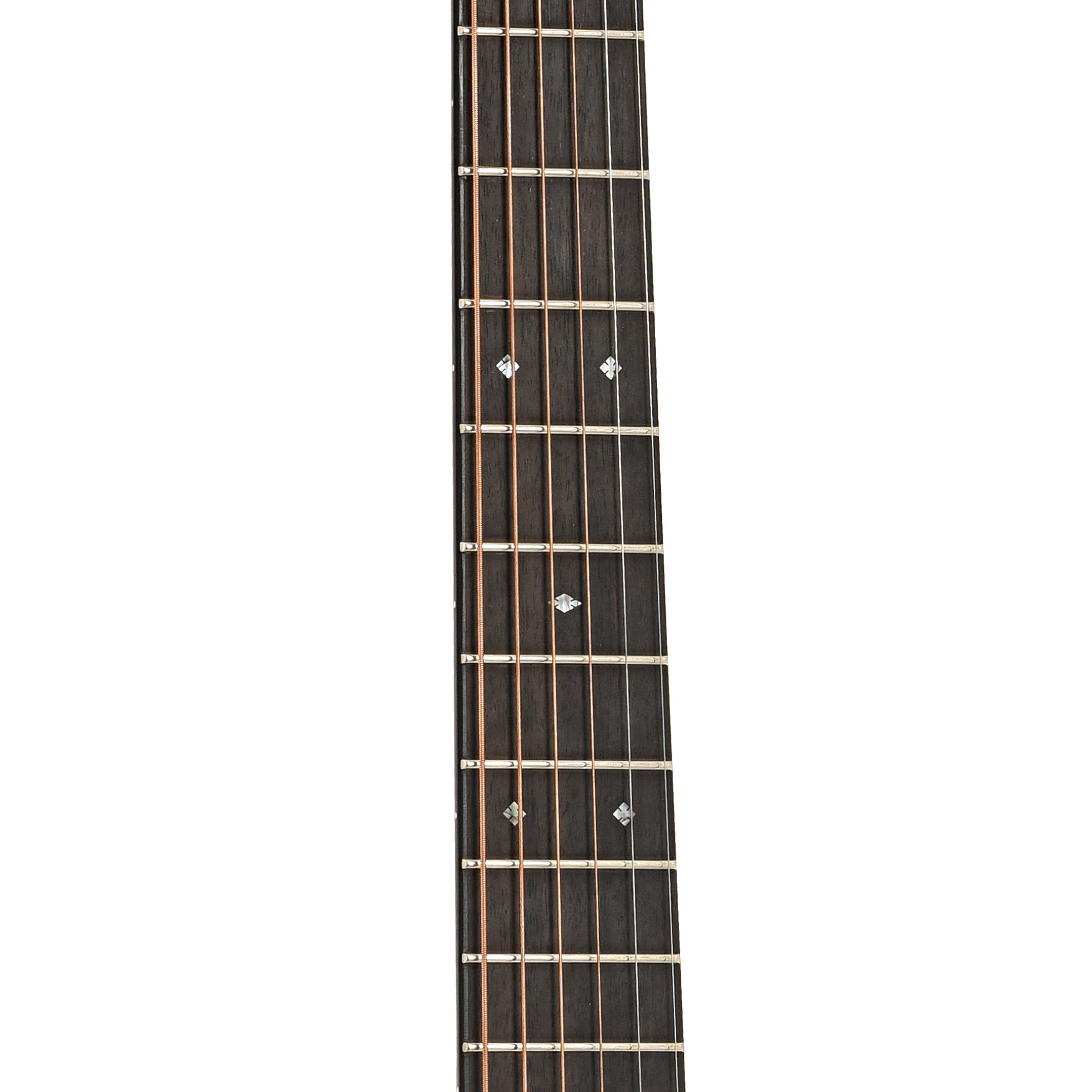 Fretboard of Bourgeois Professional Series Vintage OO Acoustic 