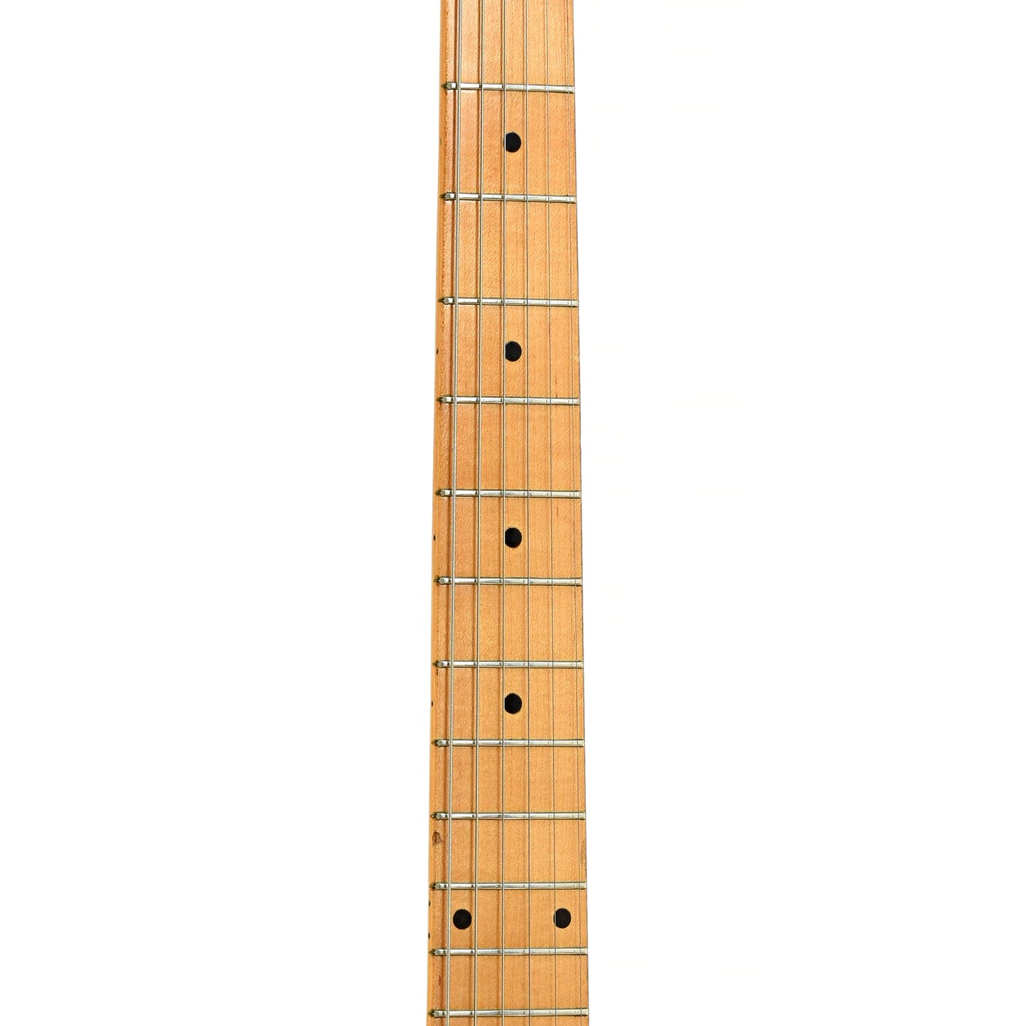 Fretboard of Ovation Viper Electric Guitar