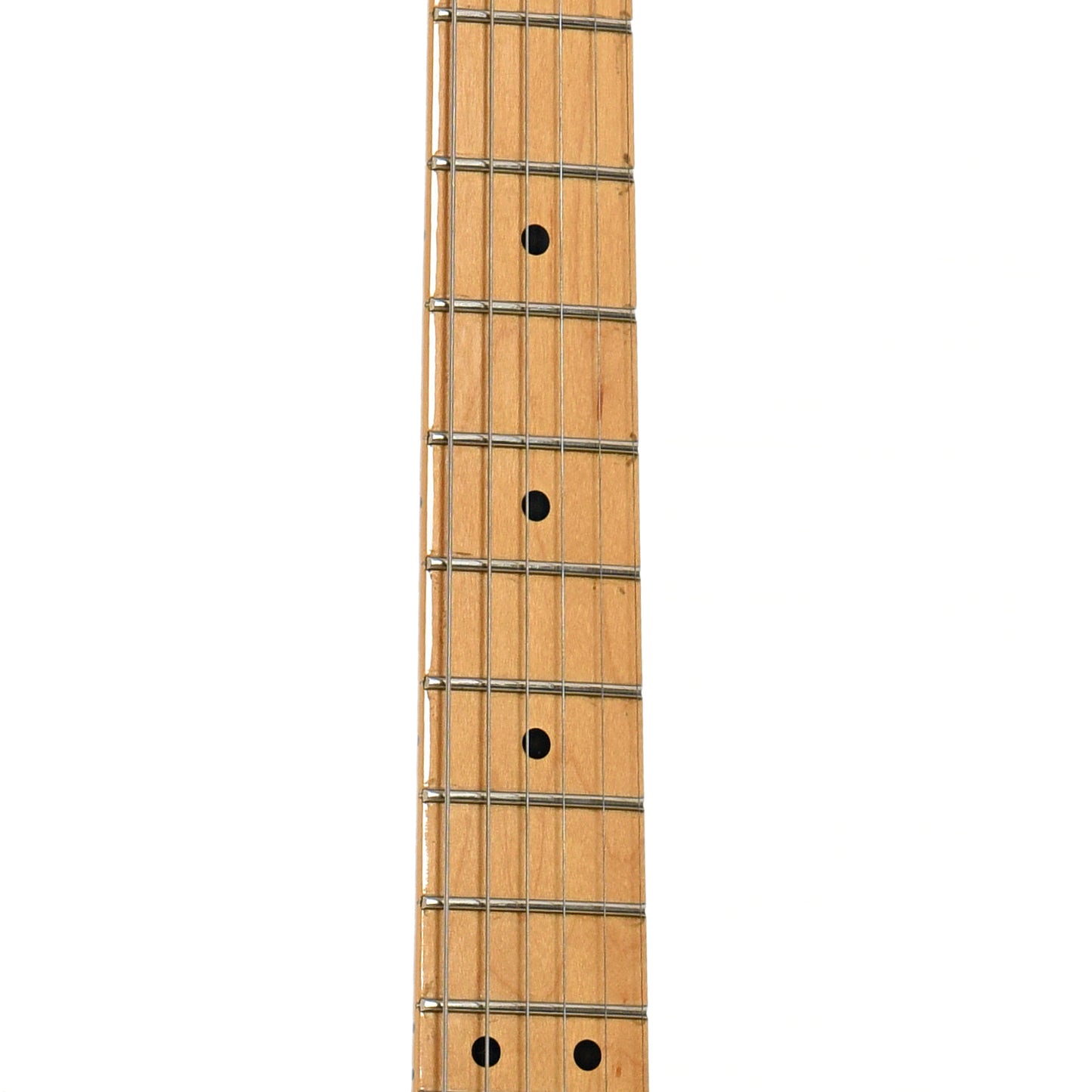 Fretboard of Fender Stratocaster Standard Electric Guitar