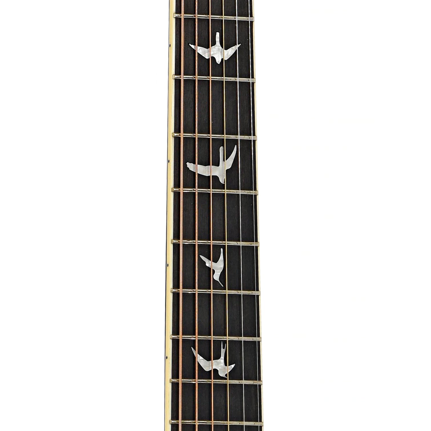 Fretboard of PRS SE B-Stock P20E Parlor Acoustic-Electric Guitar, Doghair (Gloss Top)