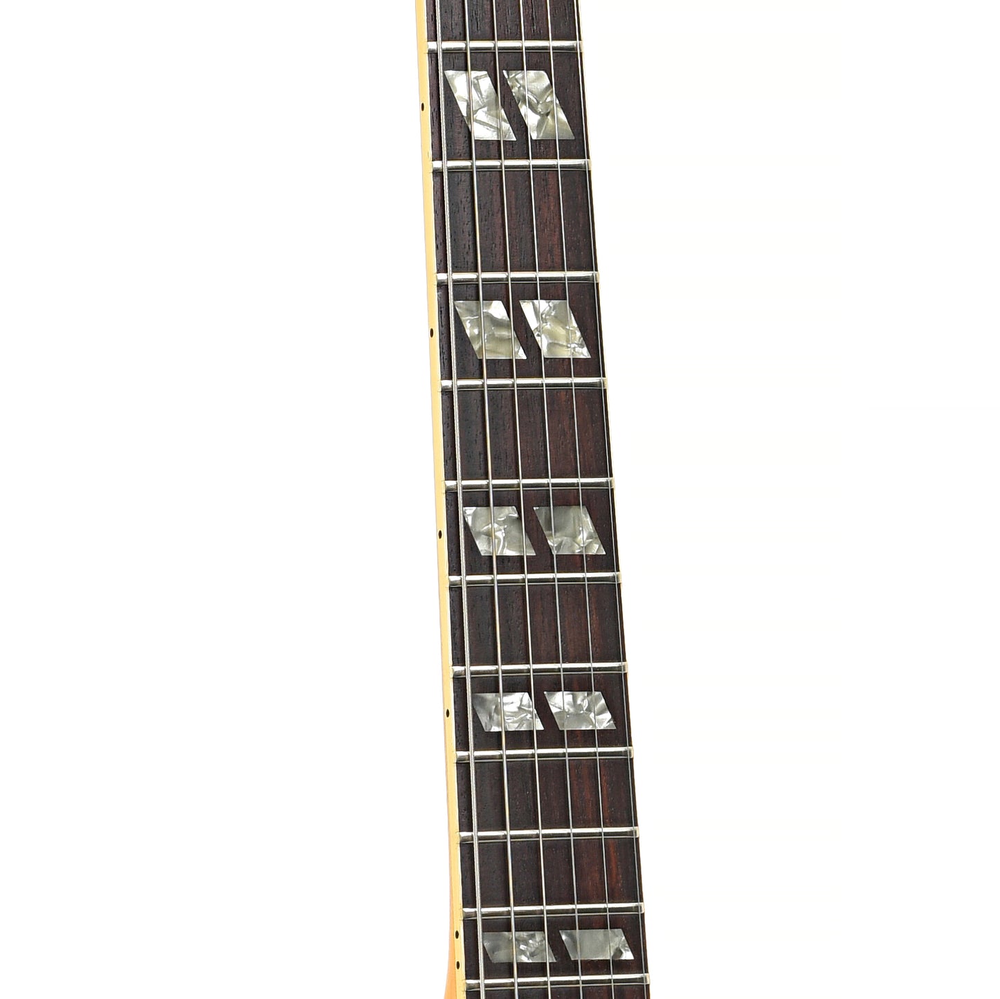 fretboard of Gibson ES-175D Hollowbody Electric Guitar (1976)