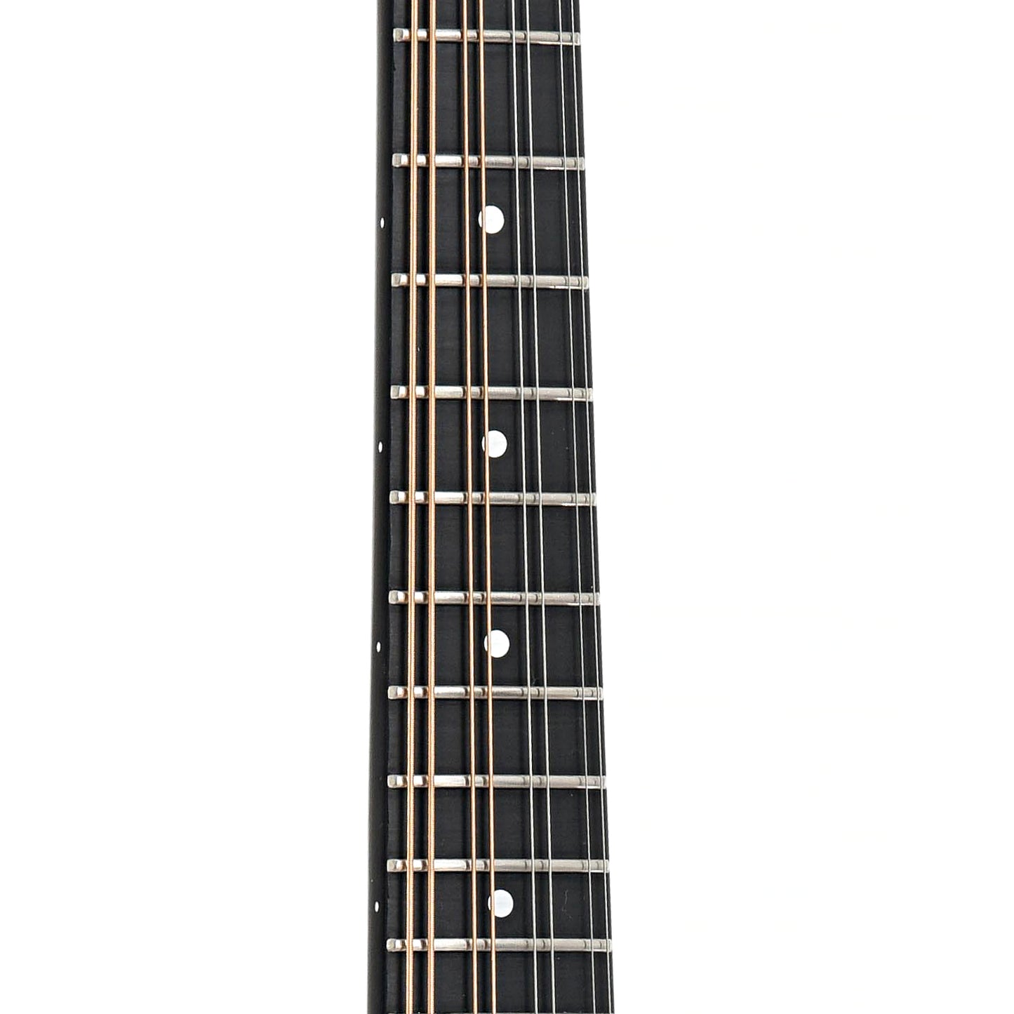 Fretboard of KLOS Carbon Fiber Acoustic-Electric Mandolin with Active EQ A-Style