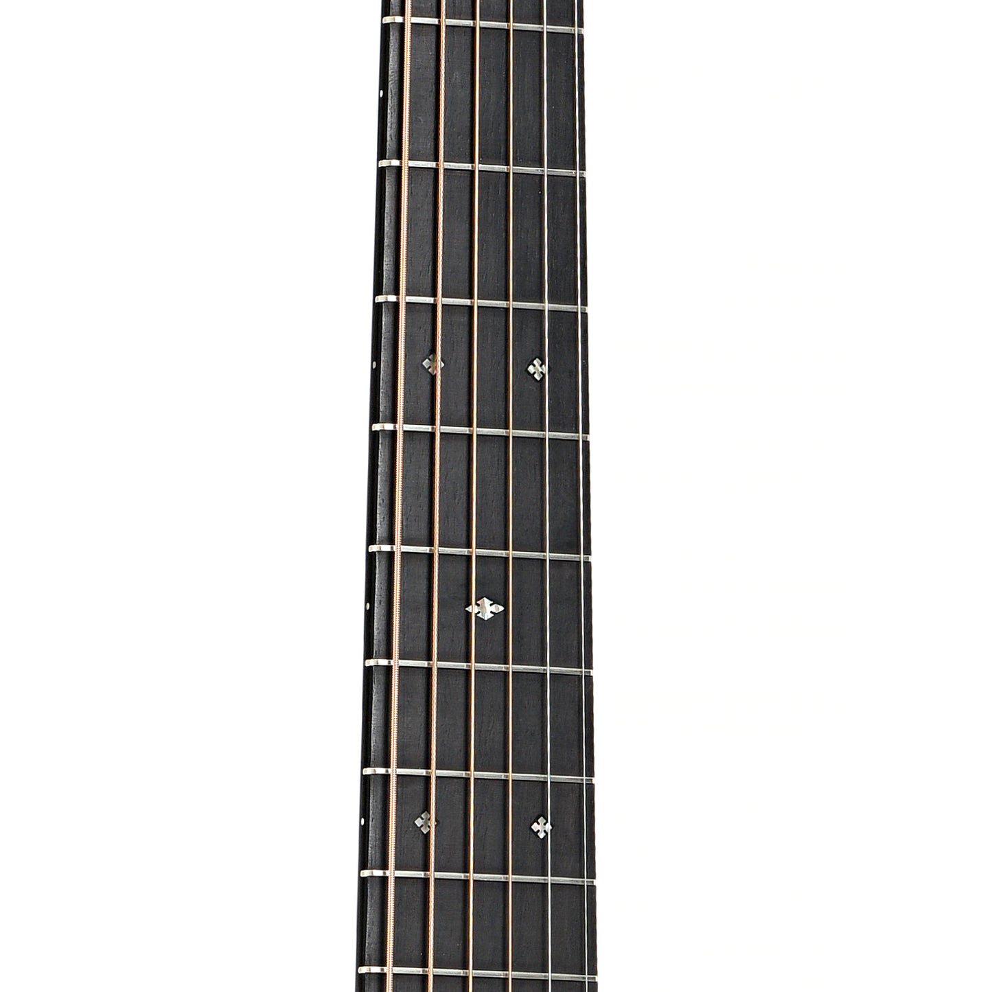 Fretboard of Pre-War Guitars Co. Triple-O 12-Fret Brazilian Rosewood, '34 Package, Level 2 Aging