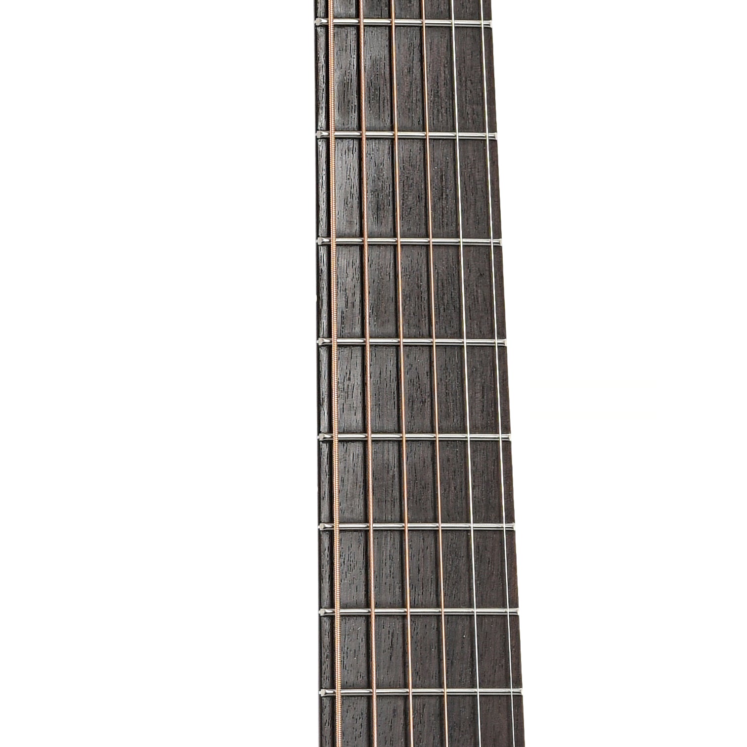 Fretboard of Daniel Brauchli Tasmania 3/4 Size Guitar (2015)