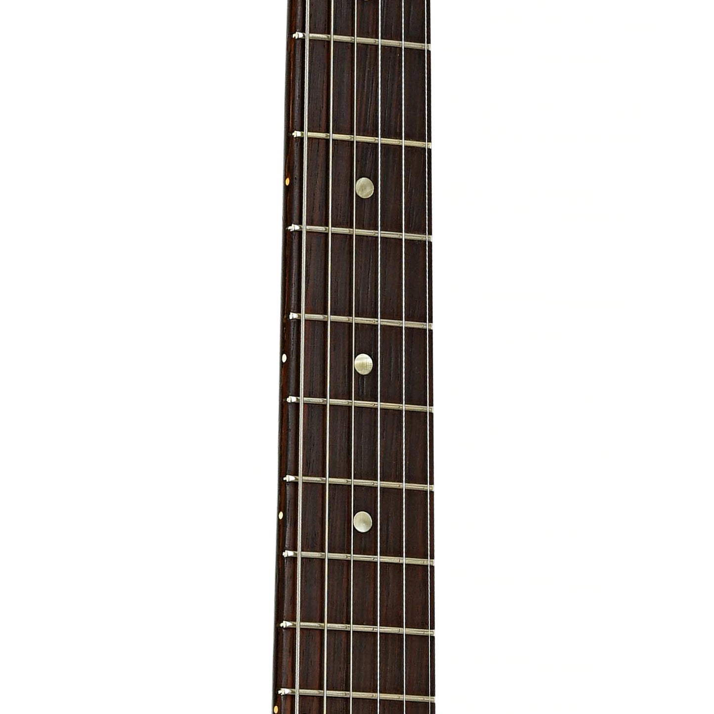 Fretboard of Gibson Les Paul Jr Electric Guitar
