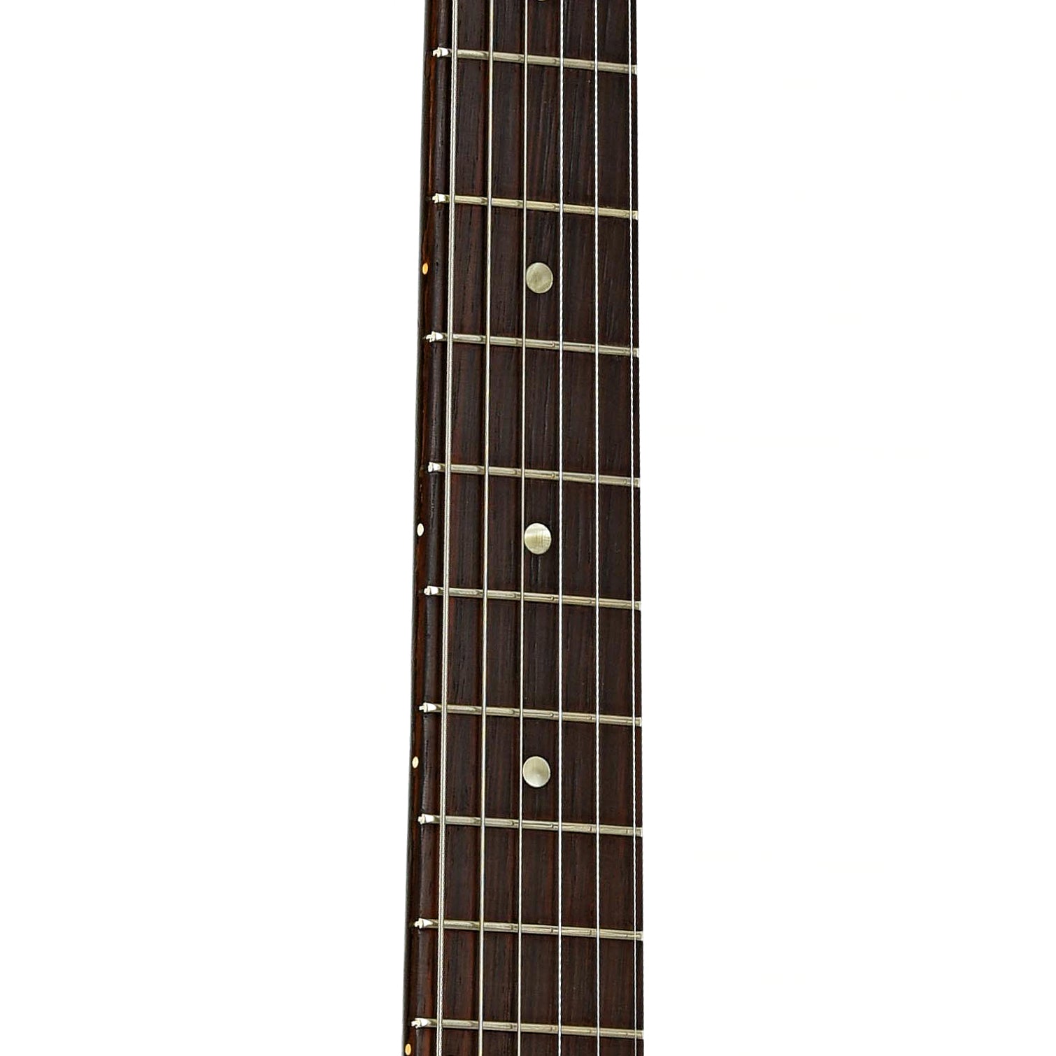 Fretboard of Gibson Les Paul Jr Electric Guitar
