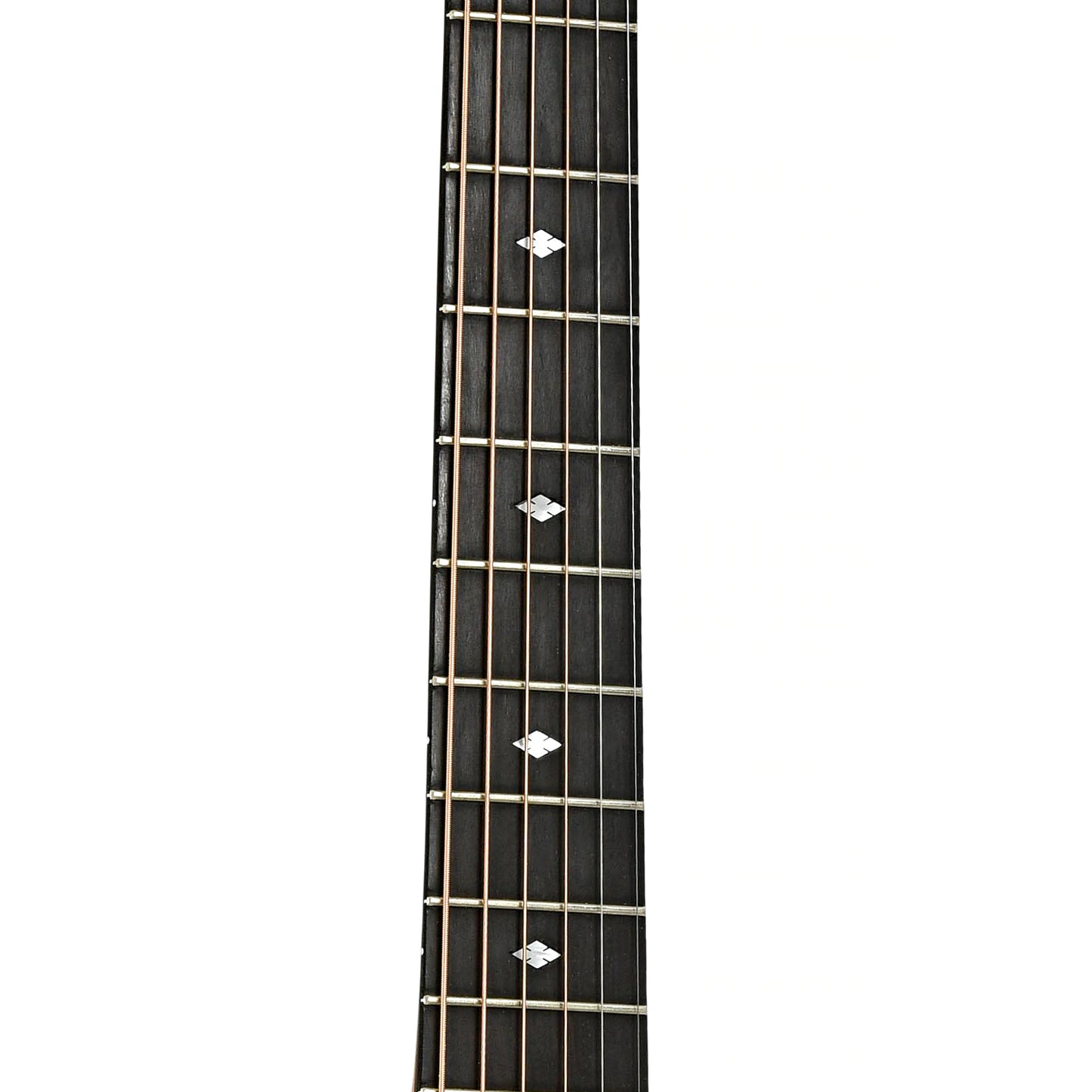 Fretboard of Richard Beard 000 Acoustic Guitar