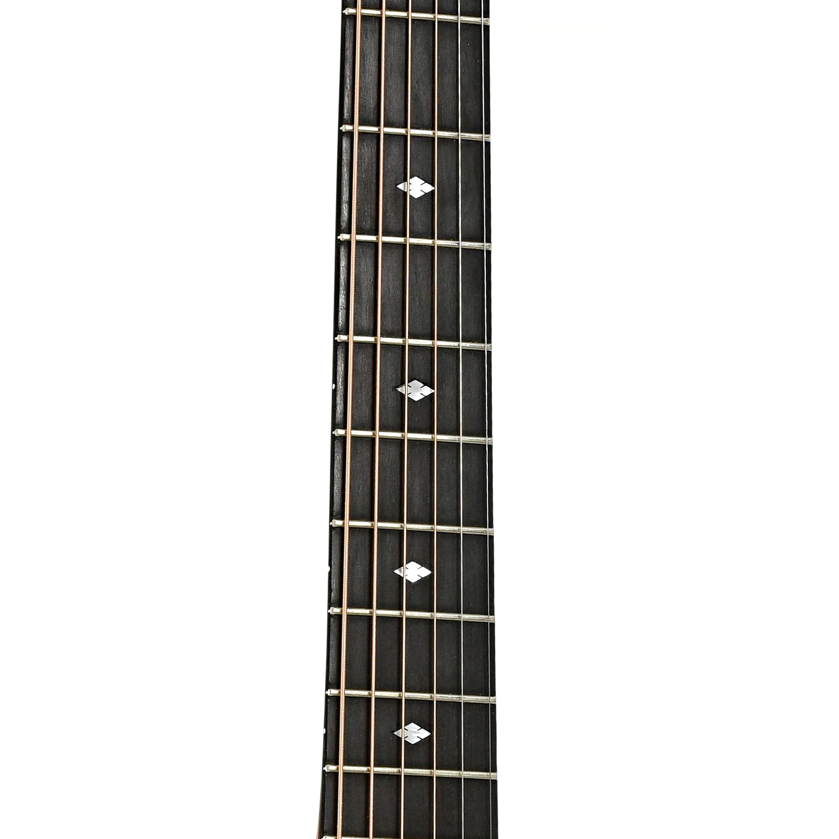 Fretboard of Richard Beard 000 Acoustic Guitar