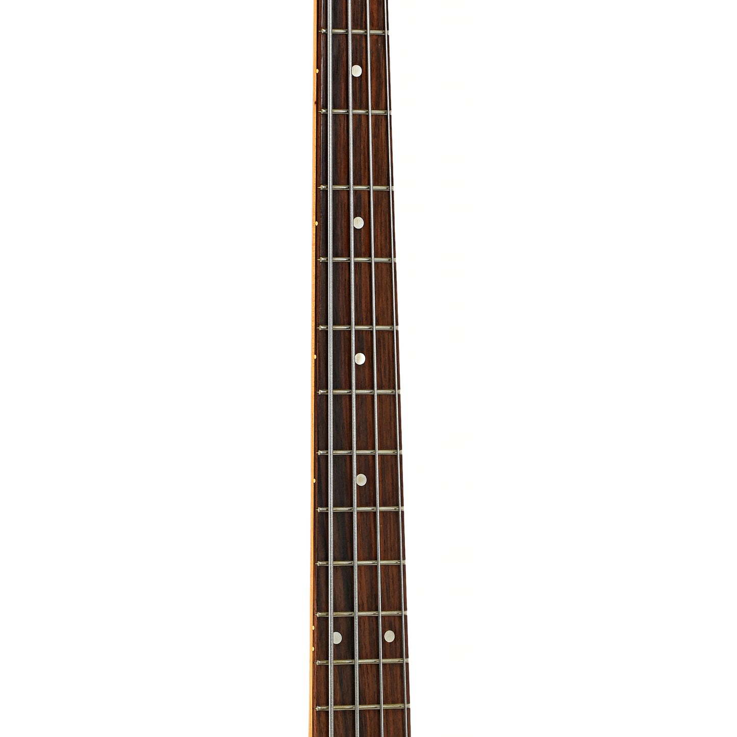 Fretboard of Godin A4 SA Acoustic Electric Bass